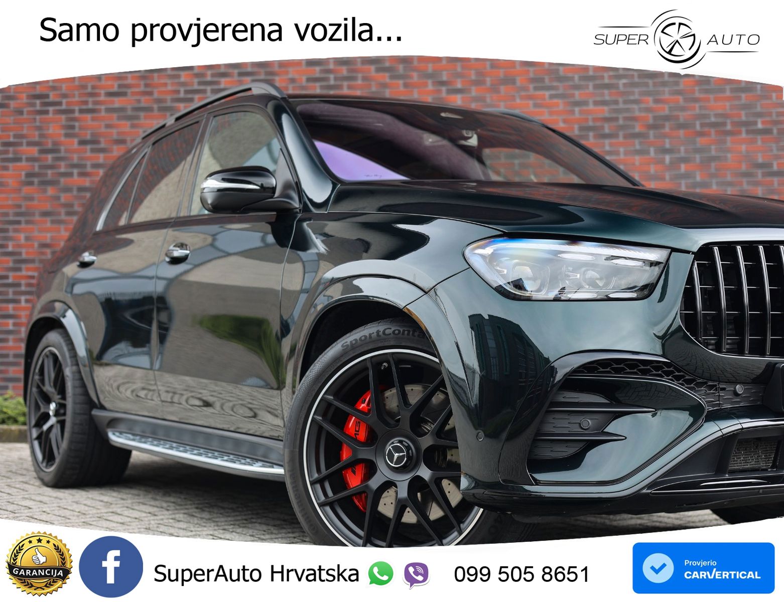 Mercedes AMG GLE 53 (544 KS) Hybrid 4MATIC+ 9G-TRONIC LED+GR SJED+ACC