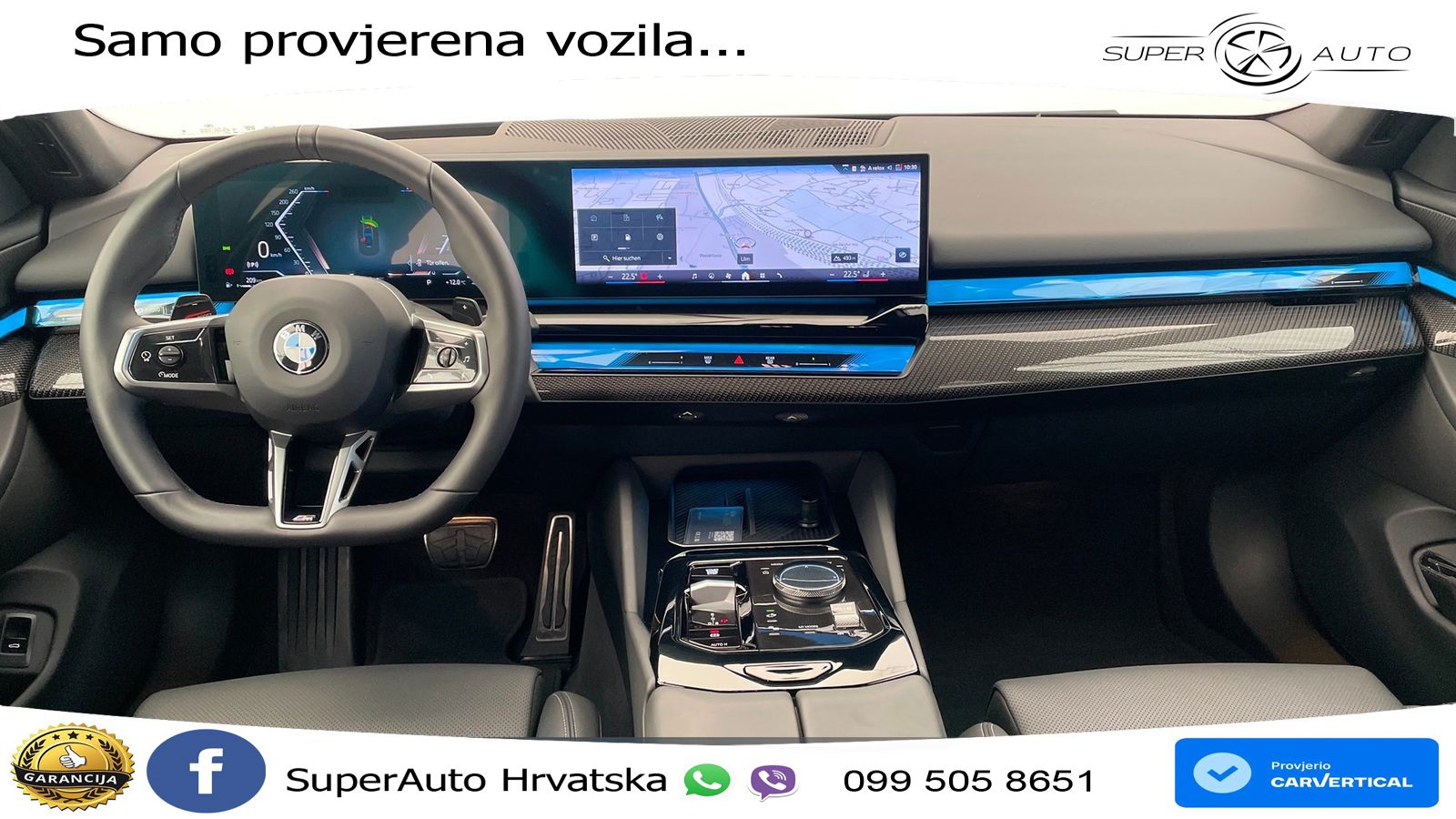 BMW 520i Touring (208 KS) Steptronic M Sport LED+GR SJED+ACC