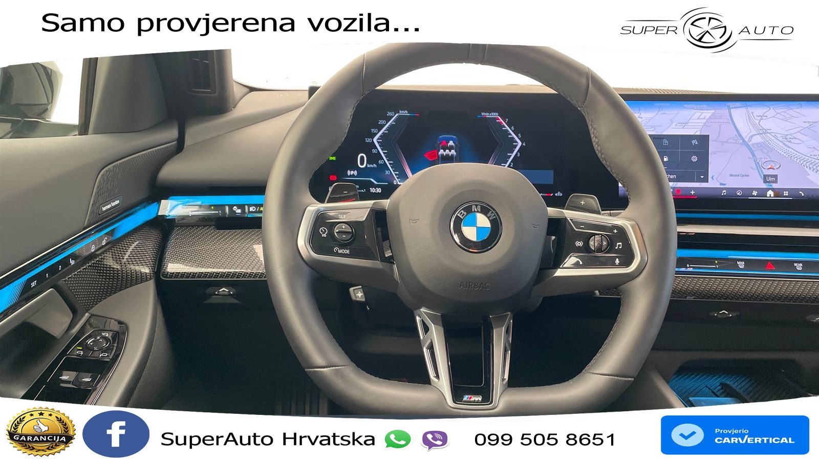 BMW 520i Touring (208 KS) Steptronic M Sport LED+GR SJED+ACC
