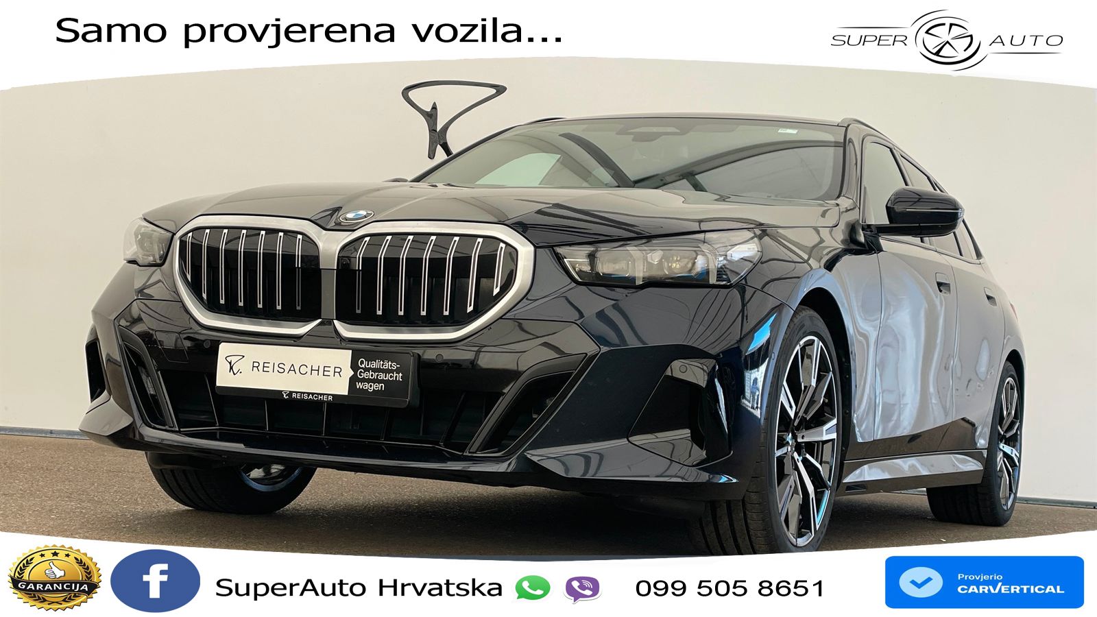 BMW 520i Touring (208 KS) Steptronic M Sport LED+GR SJED+ACC
