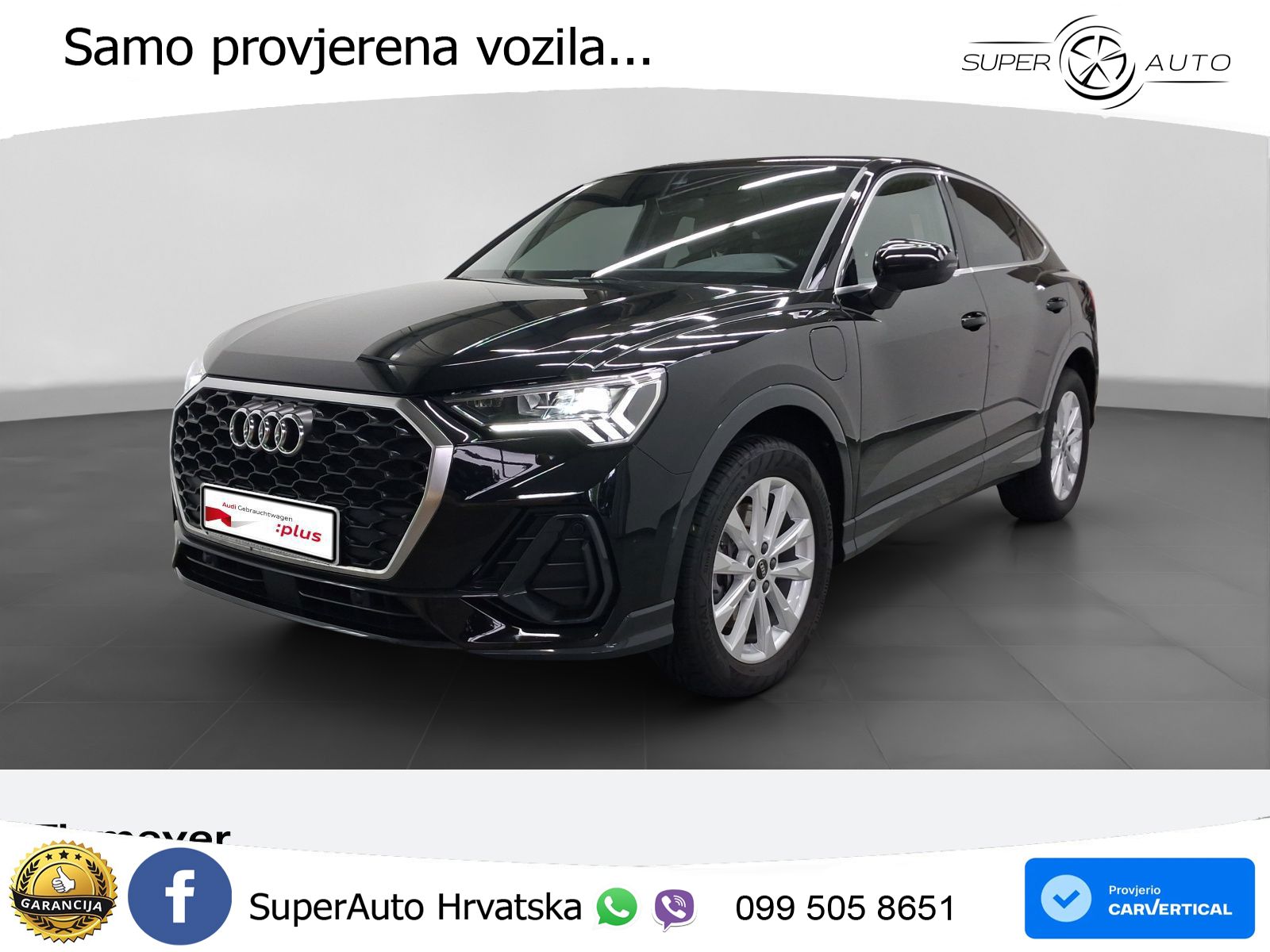 Audi Q3 Sportback 45 TFSIe (245 KS) S tronic