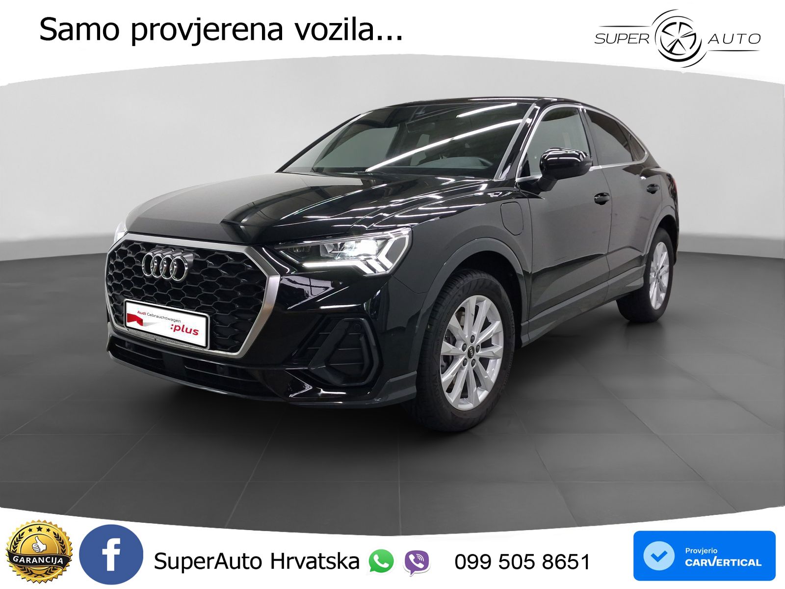 Audi Q3 Sportback 45 TFSIe (245 KS) S tronic
