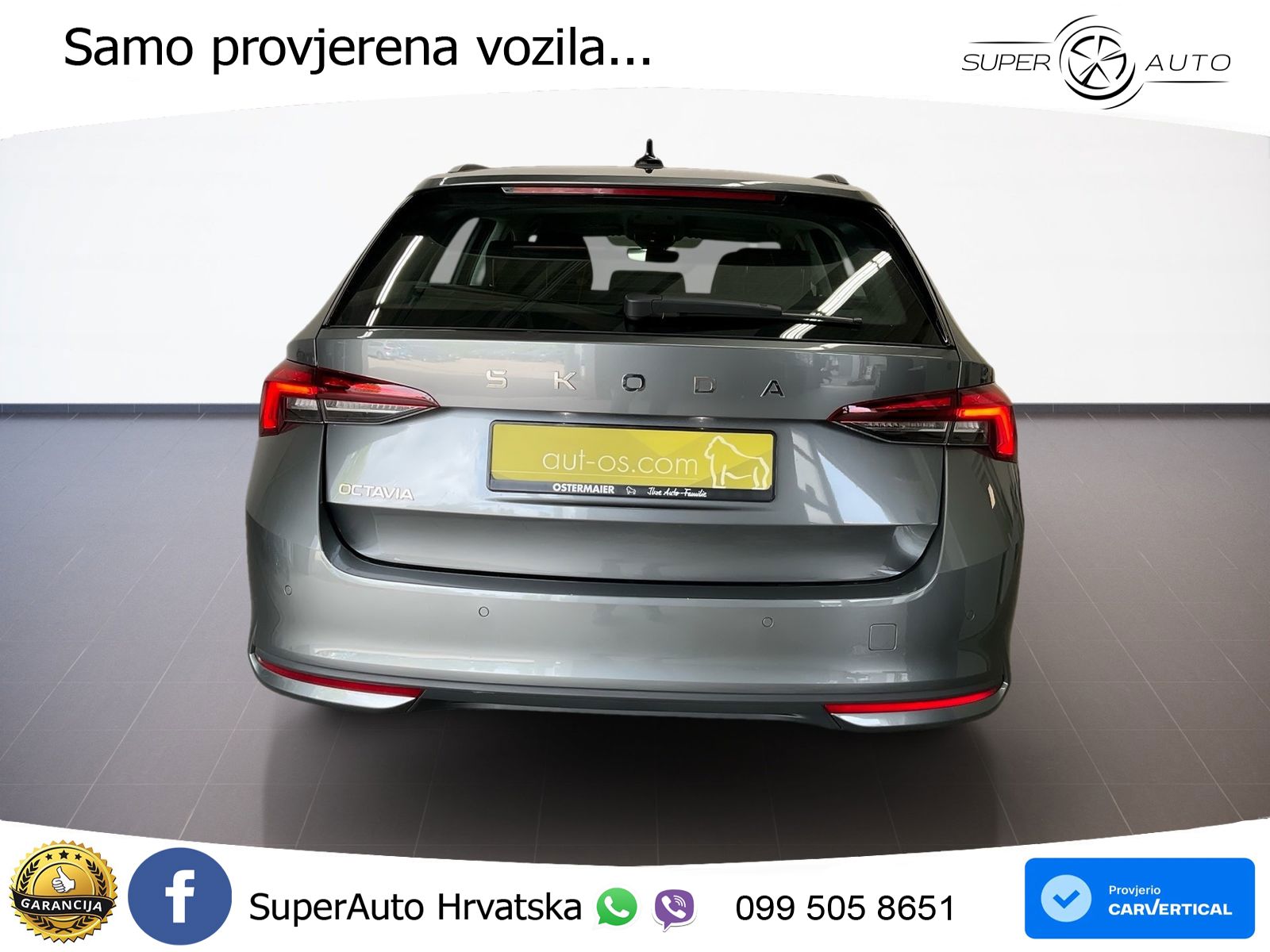 Škoda Octavia Combi 2.0 TDI (150 KS) DSG Selection LED+GR SJED+ACC