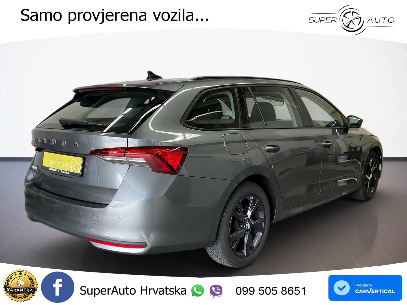 Škoda Octavia Combi 2.0 TDI (150 KS) DSG Selection LED+GR SJED+ACC