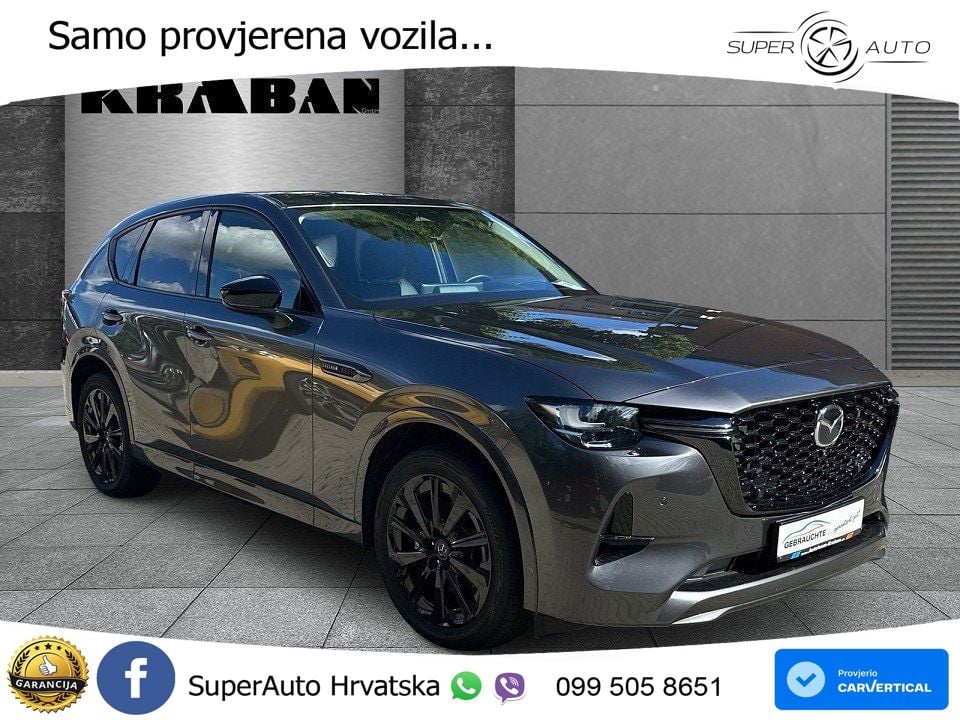 Mazda CX-60 3.3 e-Skyactiv D (254 KS) AWD Automatic LED+GR SJED+ACC