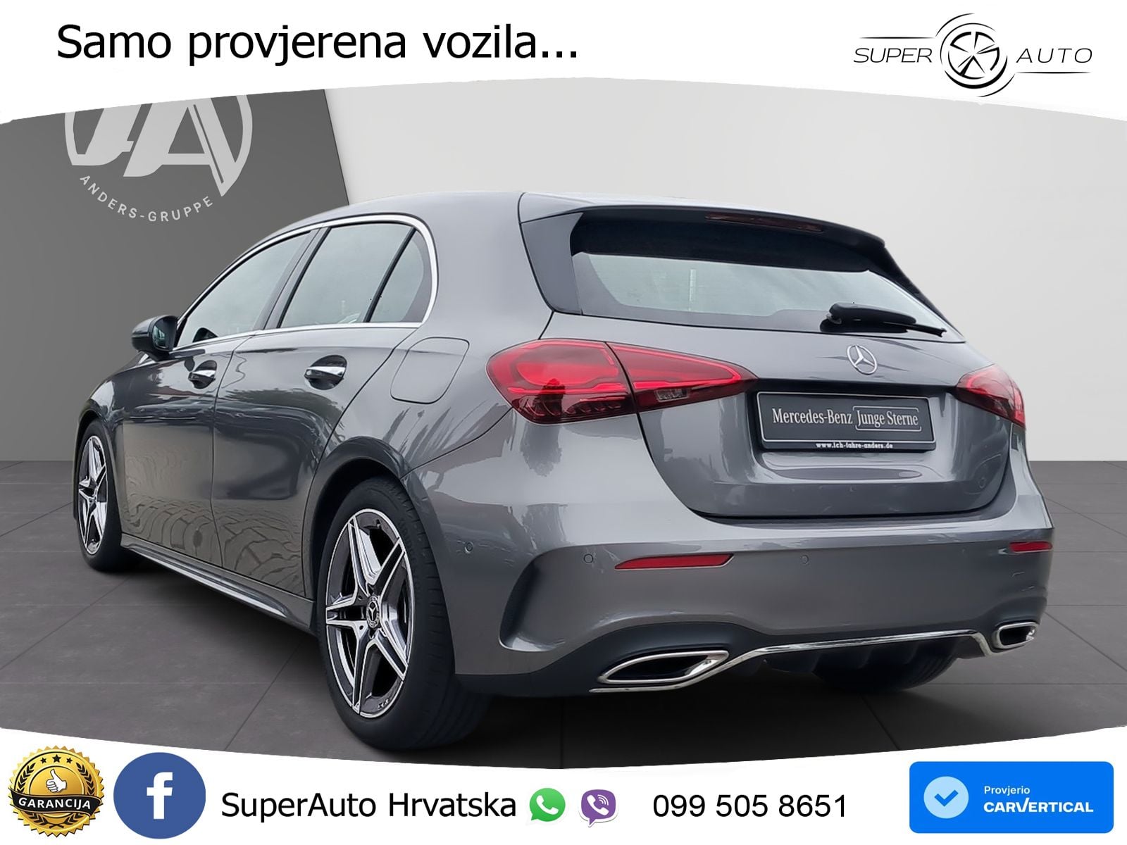 Mercedes-Benz A 220 4MATIC 8G-DCT AMG ACC+HEAD+GR SJED+360+PANO