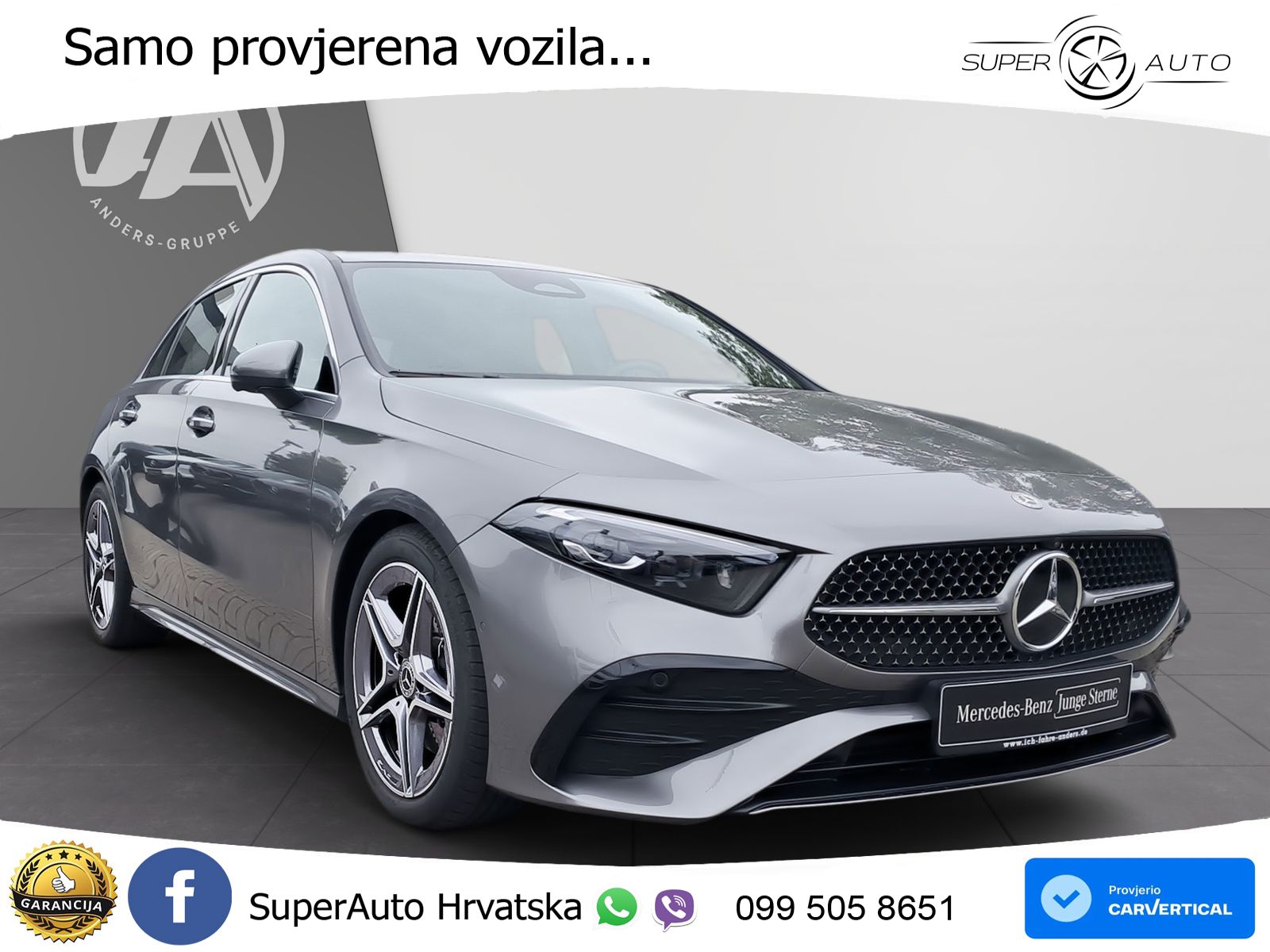 Mercedes-Benz A 220 4MATIC 8G-DCT AMG ACC+HEAD+GR SJED+360+PANO