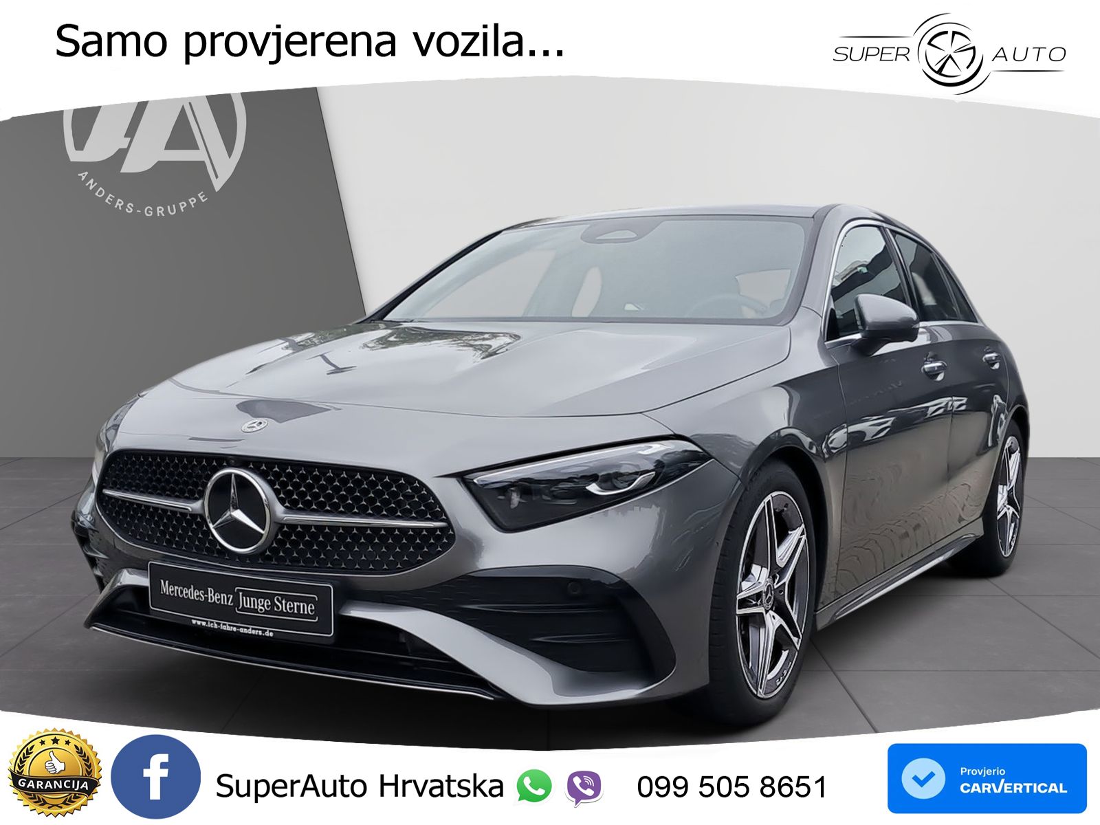 Mercedes-Benz A 220 4MATIC 8G-DCT AMG ACC+HEAD+GR SJED+360+PANO