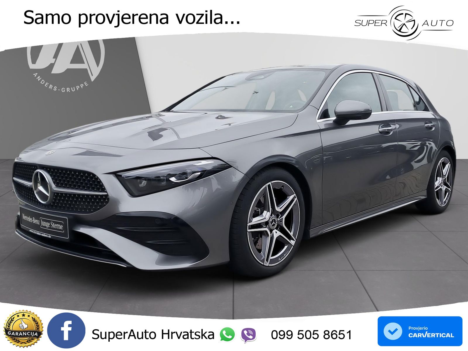 Mercedes-Benz A 220 4MATIC 8G-DCT AMG ACC+HEAD+GR SJED+360+PANO