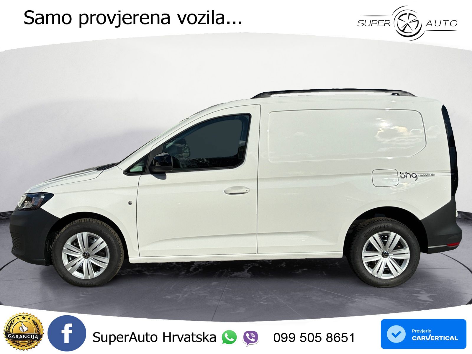 Volkswagen Caddy Cargo 1,5 l  TSI EU6 Frontantrieb 7-Gang-D 116 KS