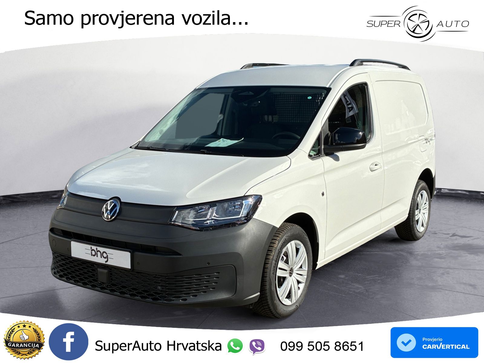 Volkswagen Caddy Cargo 1,5 l  TSI EU6 Frontantrieb 7-Gang-D 116 KS