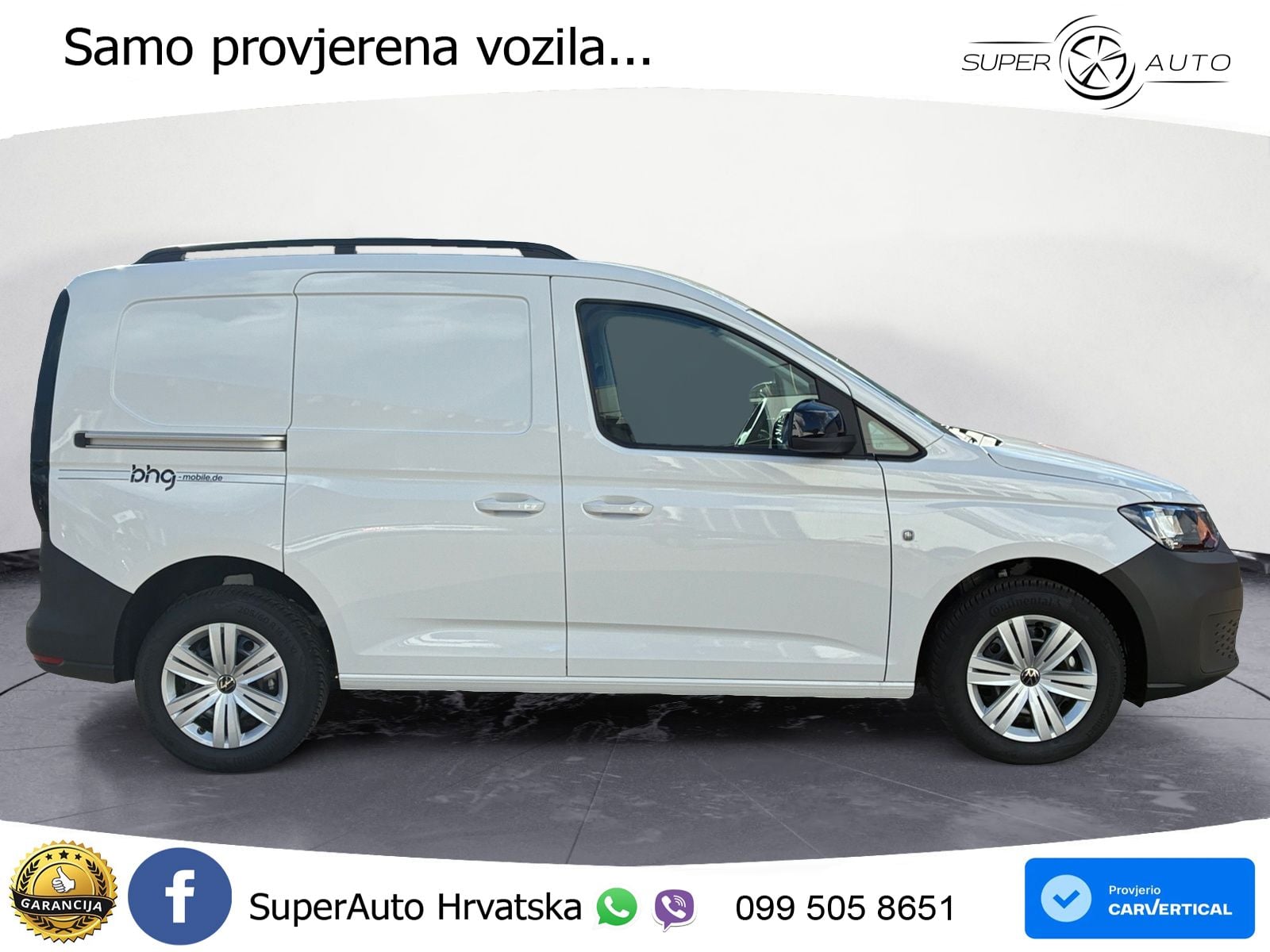 Volkswagen Caddy Cargo 1,5 l  TSI EU6 Frontantrieb 7-Gang-D 116 KS