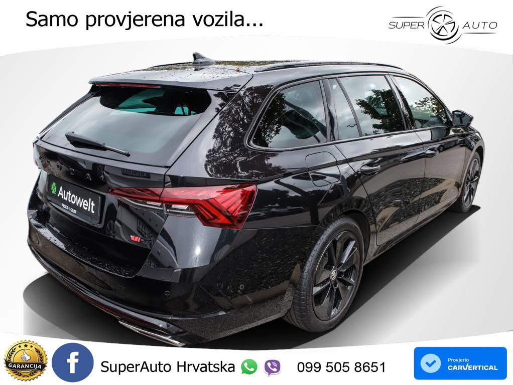 Škoda Octavia Combi RS 2.0 TDI (200 KS) 4x4 DSG LED+GR SJED+ACC