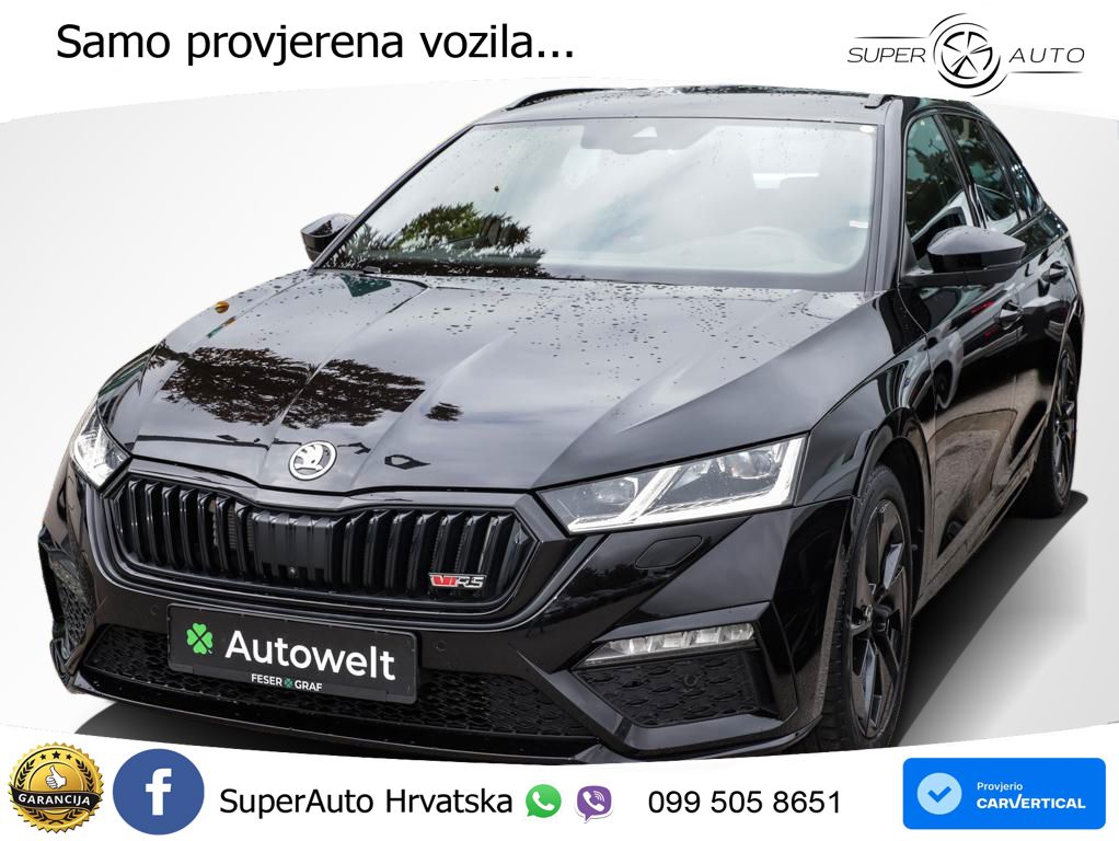 Škoda Octavia Combi RS 2.0 TDI (200 KS) 4x4 DSG LED+GR SJED+ACC