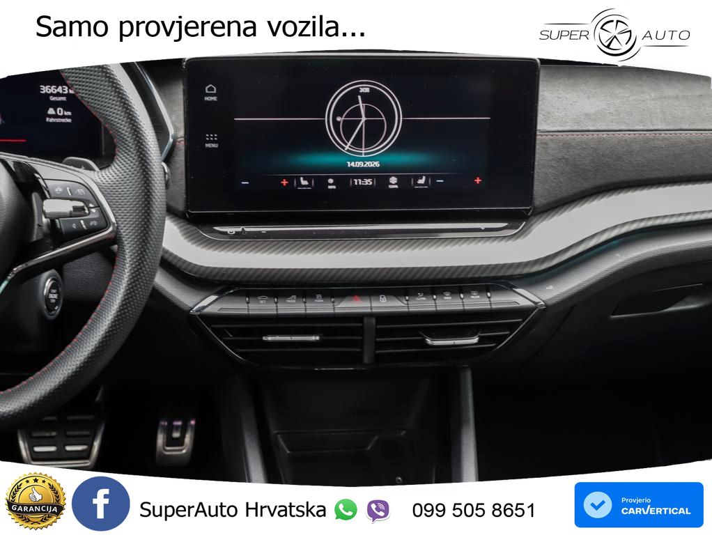 Škoda Octavia Combi RS 2.0 TDI (200 KS) 4x4 DSG LED+GR SJED+ACC
