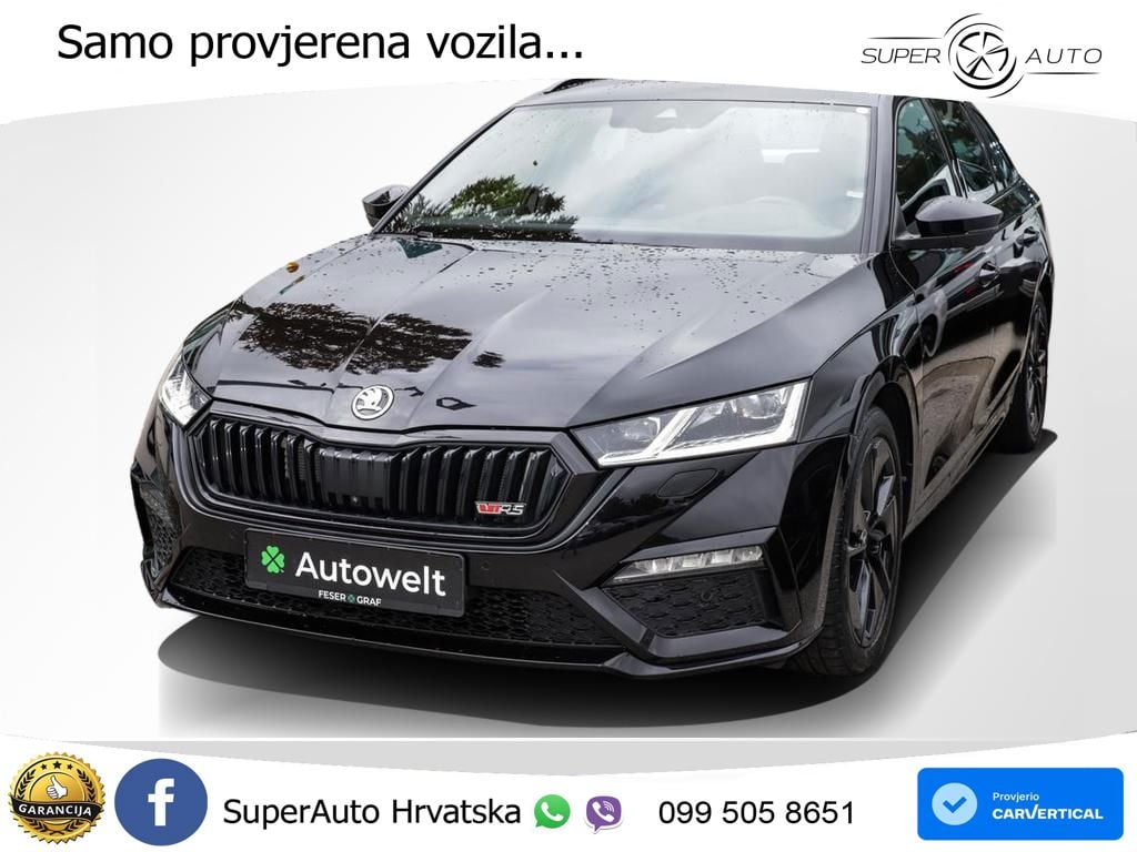 Škoda Octavia Combi RS 2.0 TDI (200 KS) 4x4 DSG LED+GR SJED+ACC
