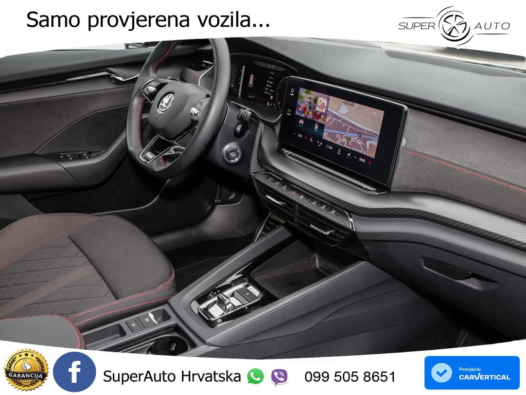 Škoda Octavia Combi RS 2.0 TDI (200 KS) 4x4 DSG LED+GR SJED+ACC