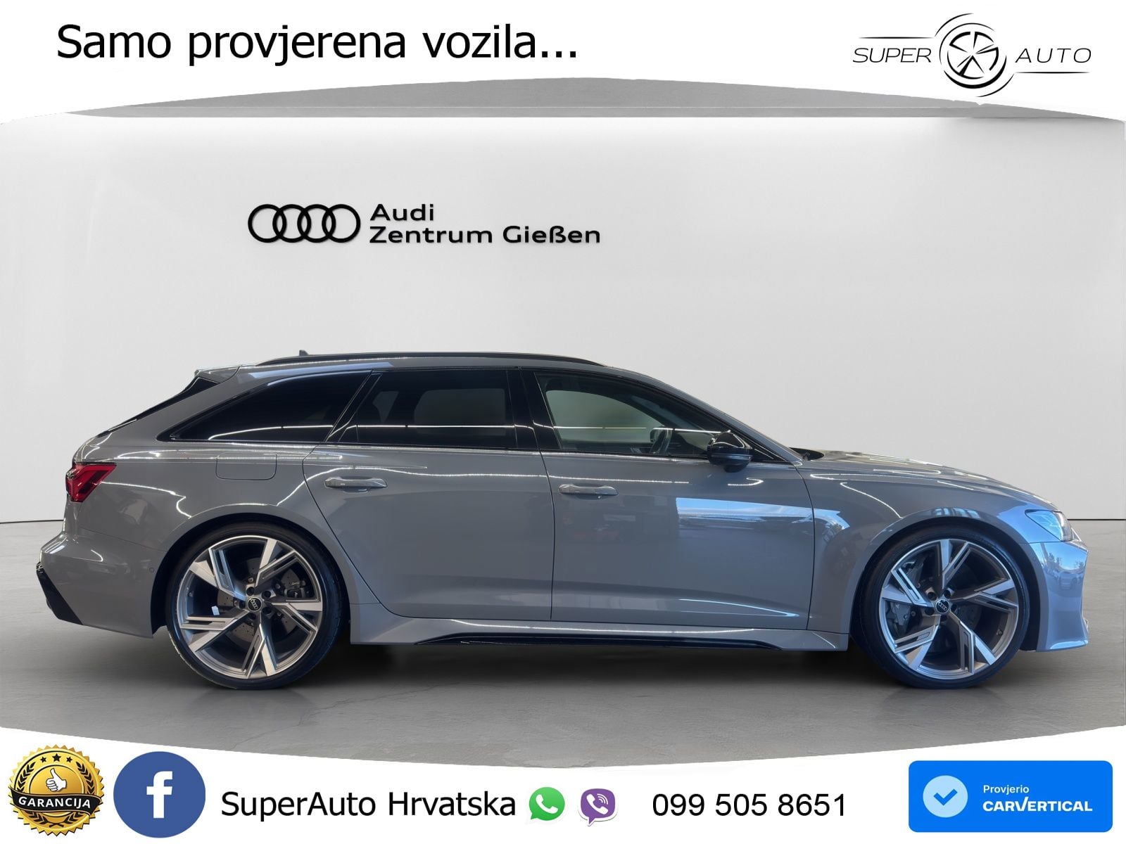 Audi RS6 Avant 4.0 TFSI V8 (600 KS) quattro Tiptronic LED+GR SJED+ACC