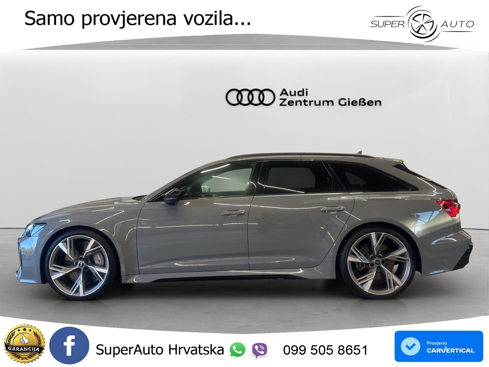 Audi RS6 Avant 4.0 TFSI V8 (600 KS) quattro Tiptronic LED+GR SJED+ACC