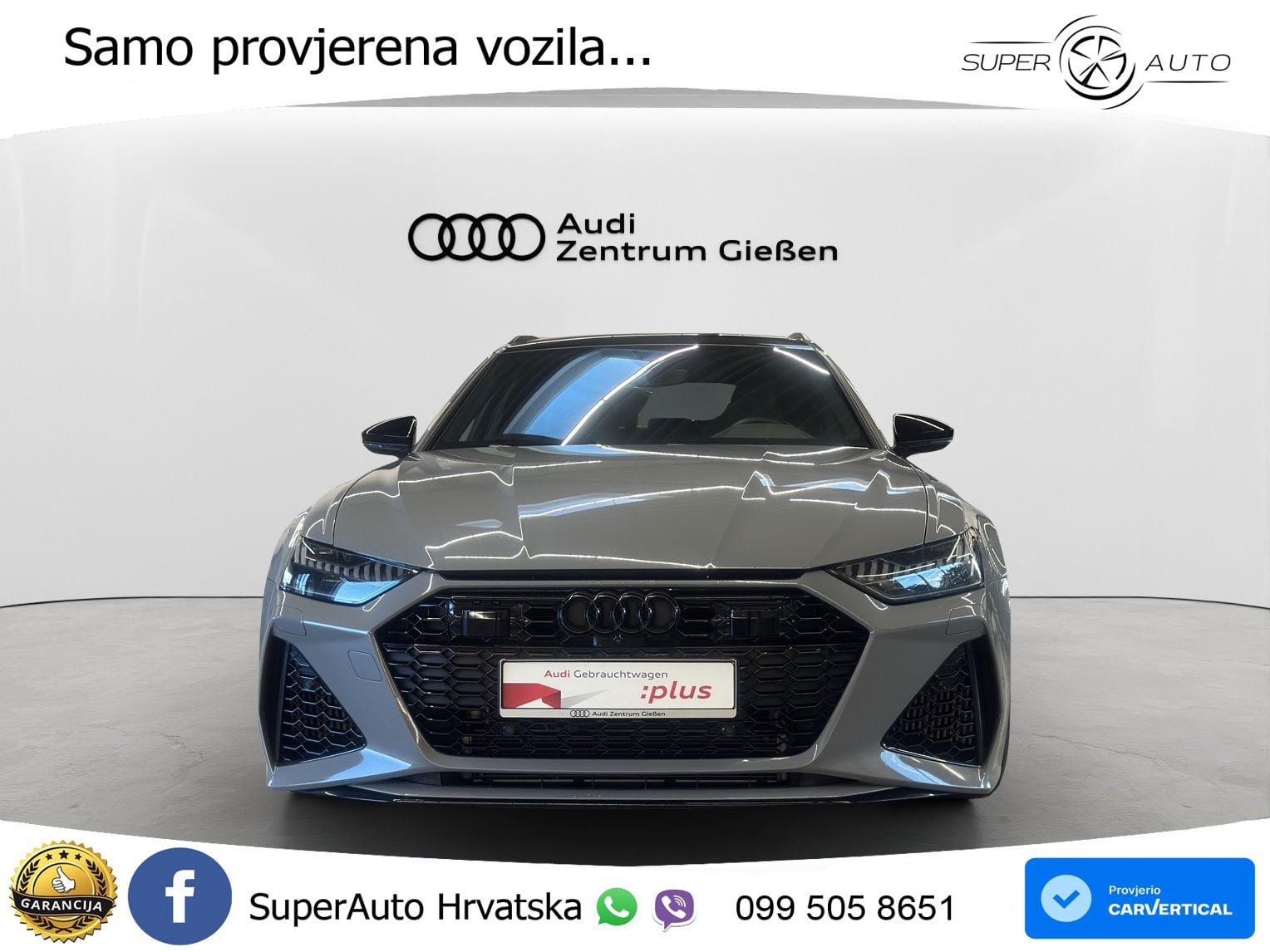 Audi RS6 Avant 4.0 TFSI V8 (600 KS) quattro Tiptronic LED+GR SJED+ACC