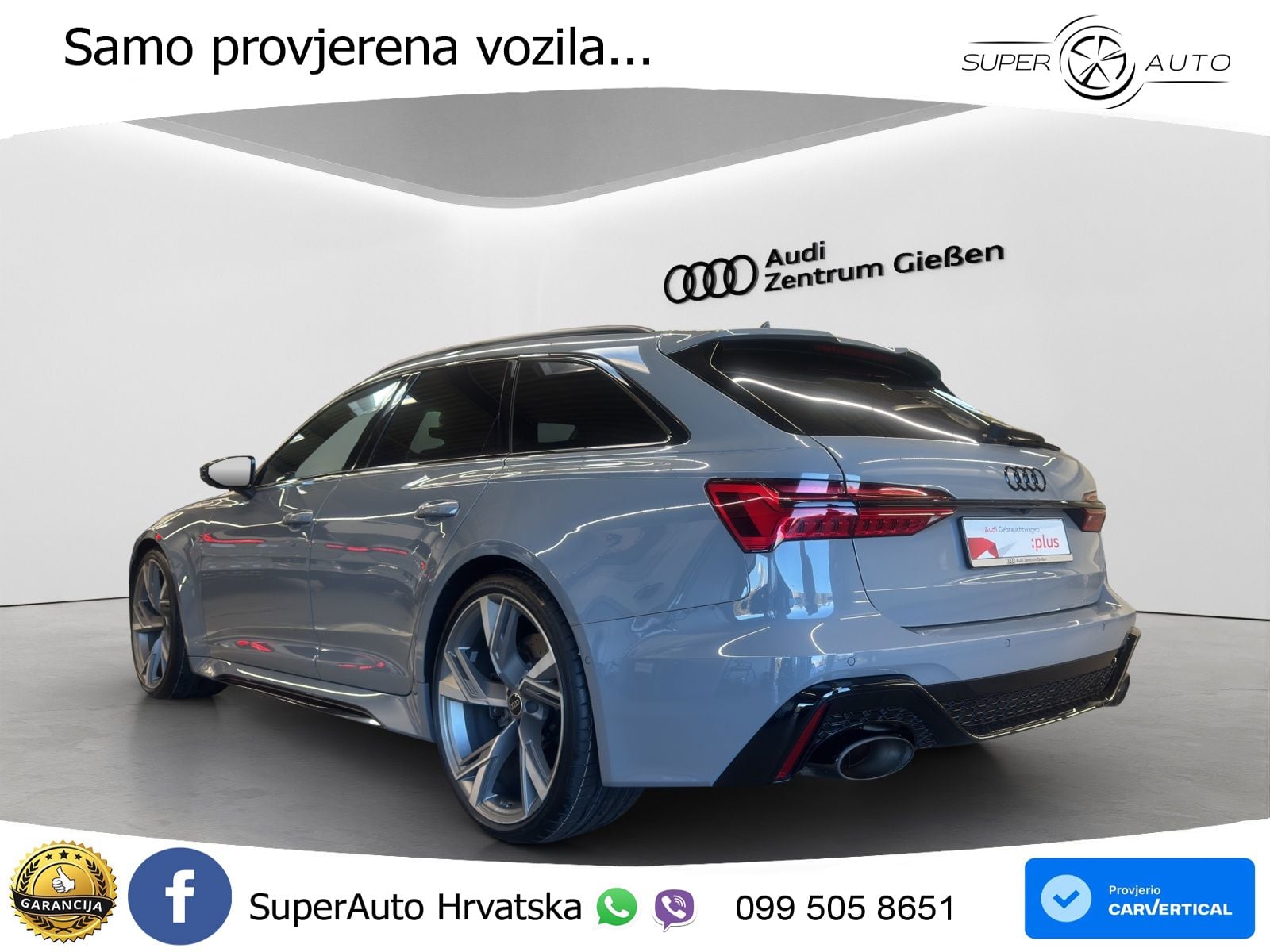 Audi RS6 Avant 4.0 TFSI V8 (600 KS) quattro Tiptronic LED+GR SJED+ACC