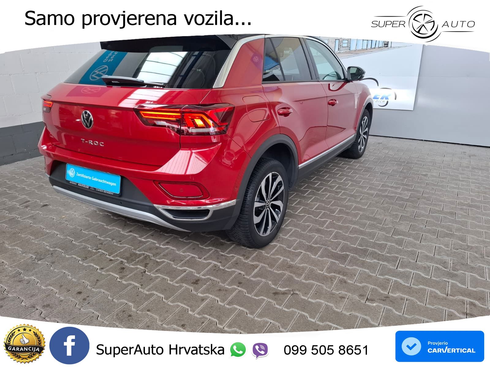Volkswagen T-Roc I 2.0 TDI (150 KS) DSG LED+GR SJED+ACC