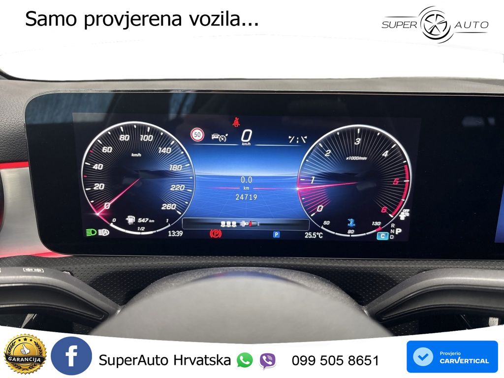 Mercedes-Benz A 180d 8G-DCT AMG LED+GR SJED+ACC
