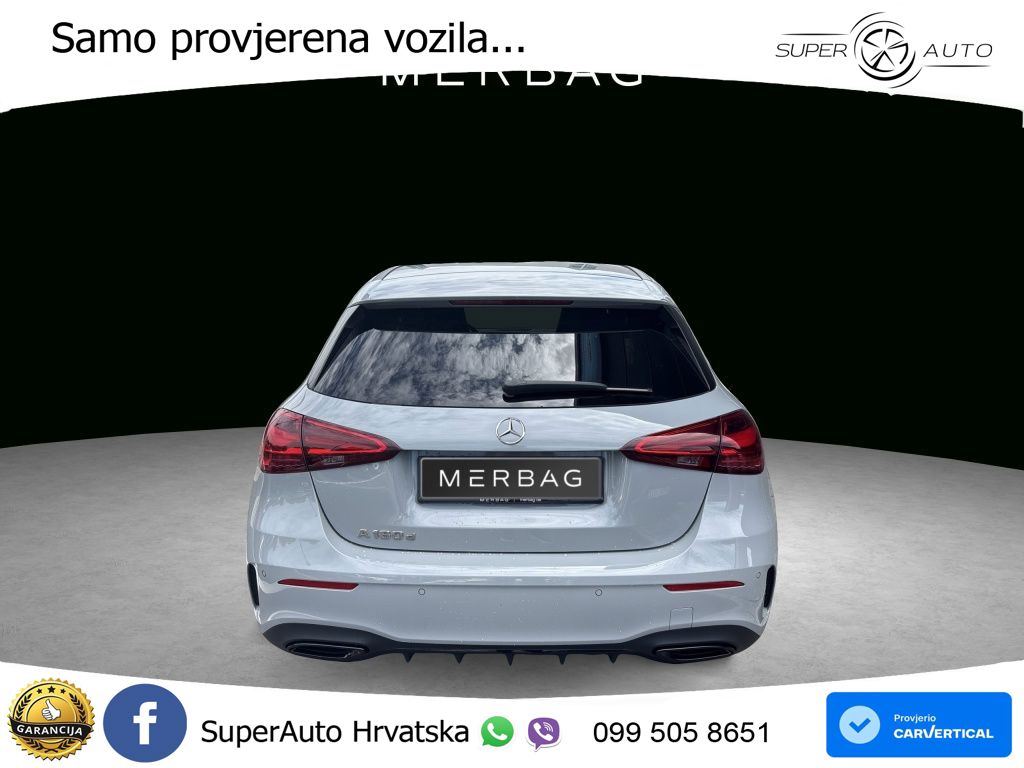 Mercedes-Benz A 180d 8G-DCT AMG LED+GR SJED+ACC