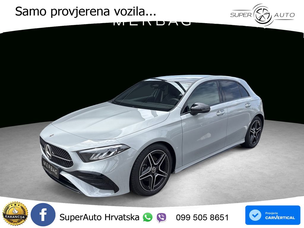 Mercedes-Benz A 180d 8G-DCT AMG LED+GR SJED+ACC