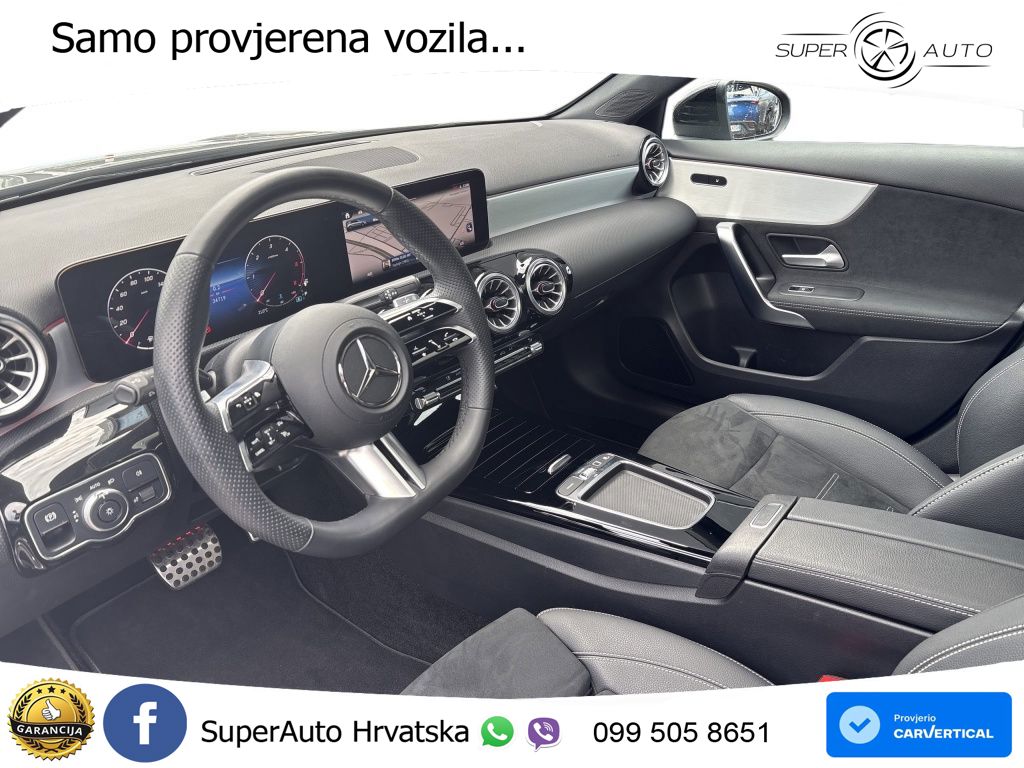 Mercedes-Benz A 180d 8G-DCT AMG LED+GR SJED+ACC