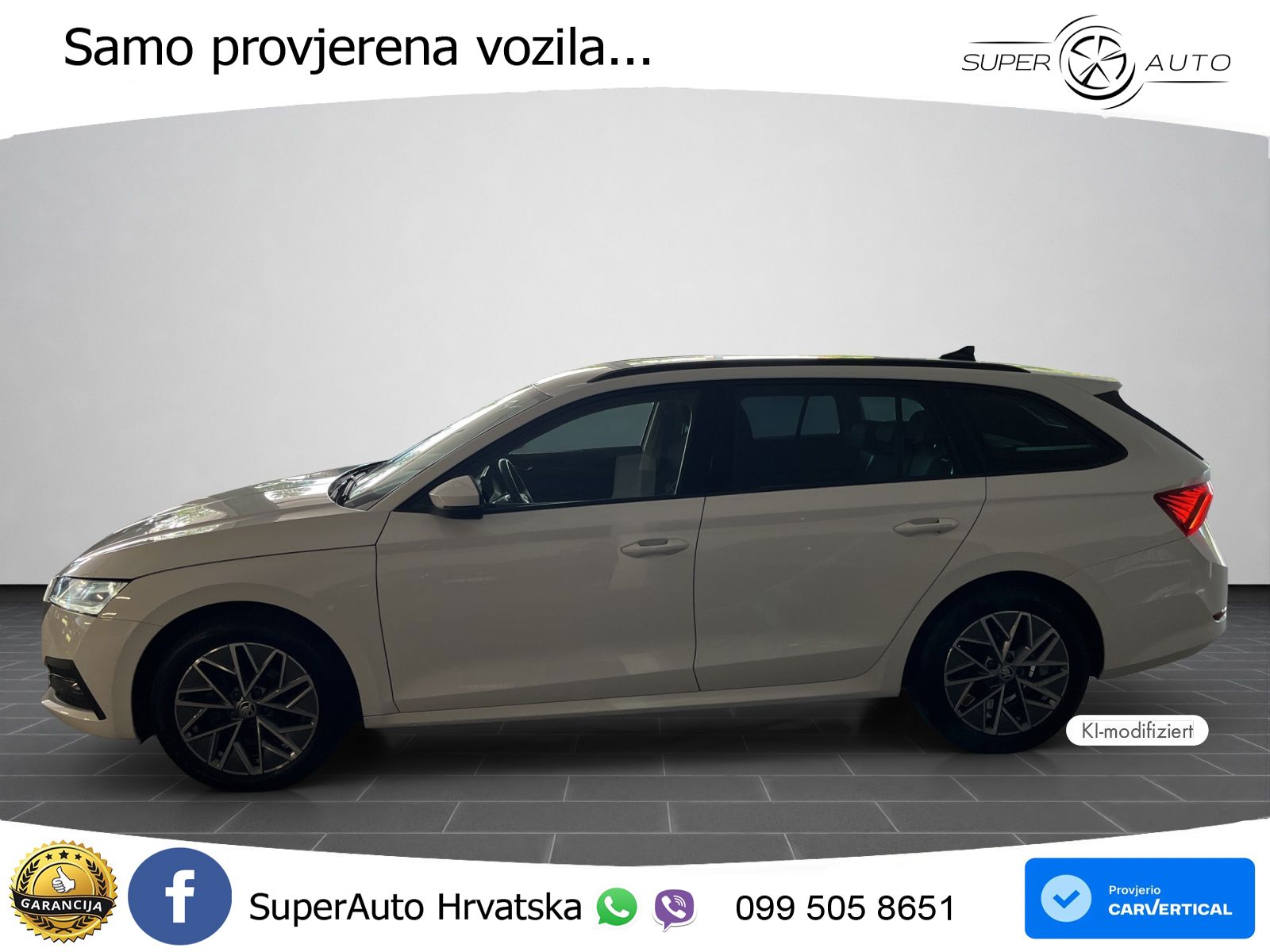 Škoda Octavia Combi 2.0 TDI (150 KS) DSG LED+GR SJED+ACC