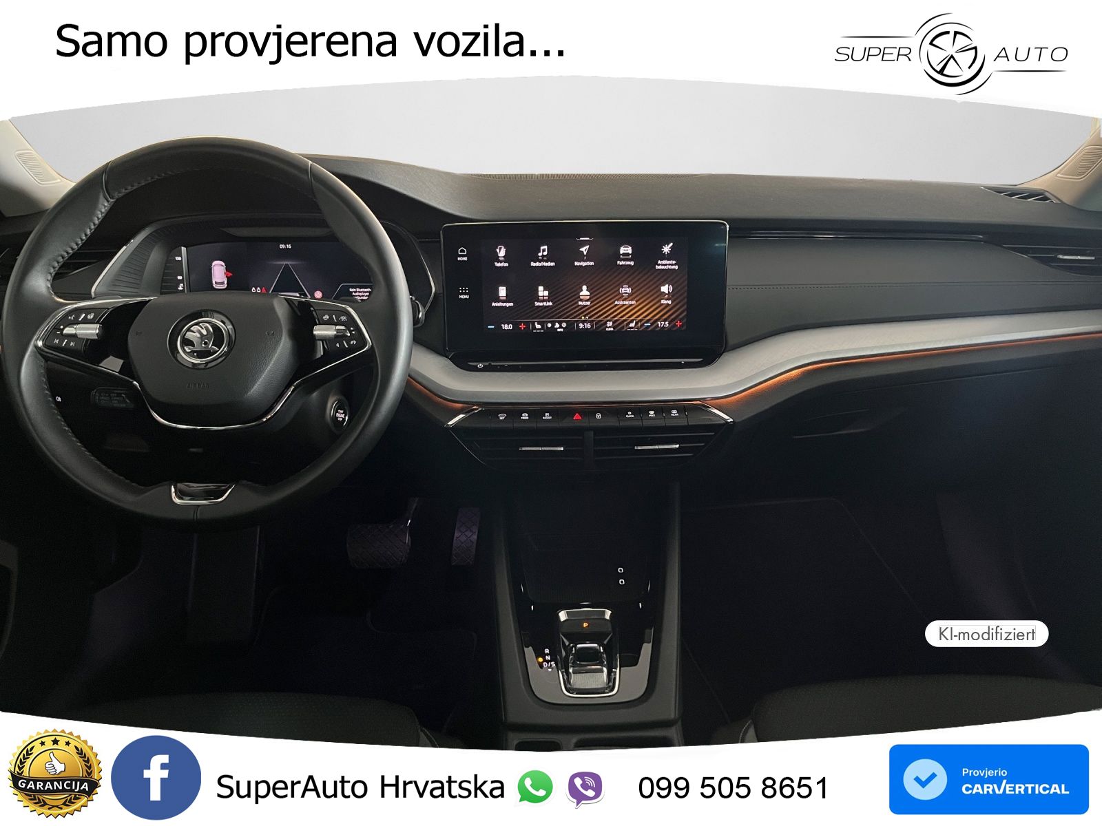 Škoda Octavia Combi 2.0 TDI (150 KS) DSG LED+GR SJED+ACC