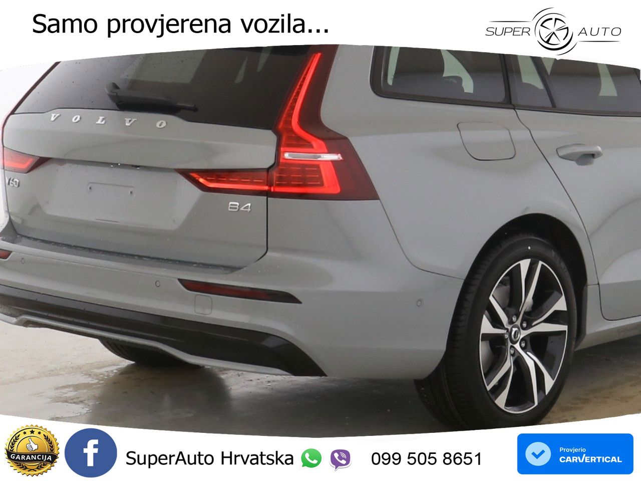 Volvo V60 2.0 B4 Benzin DCT LED+GR SJED+ACC