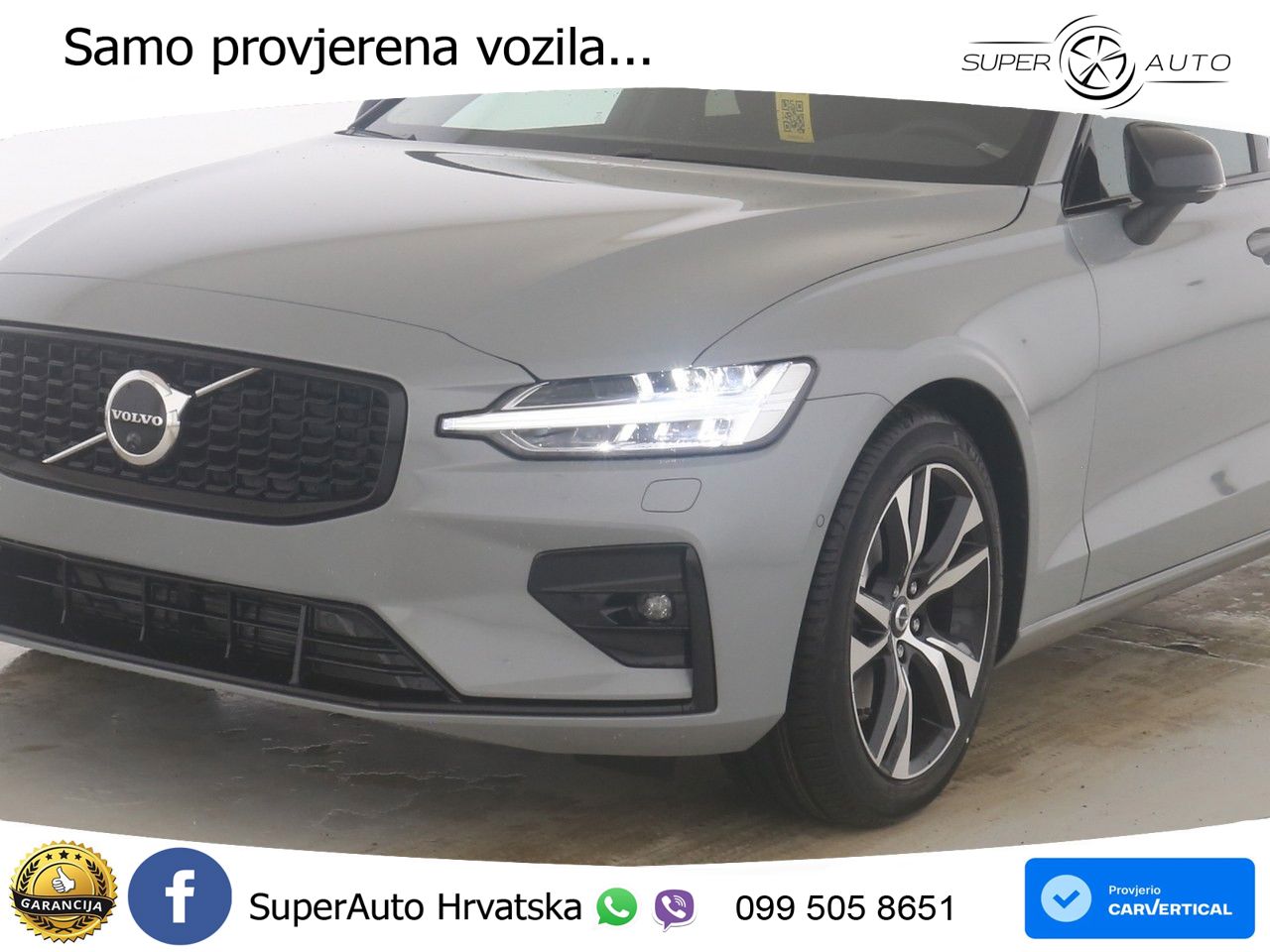 Volvo V60 2.0 B4 Benzin DCT LED+GR SJED+ACC