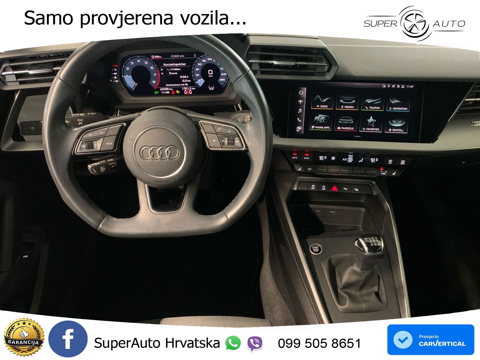 Audi A3 35 TFSI (150 KS)