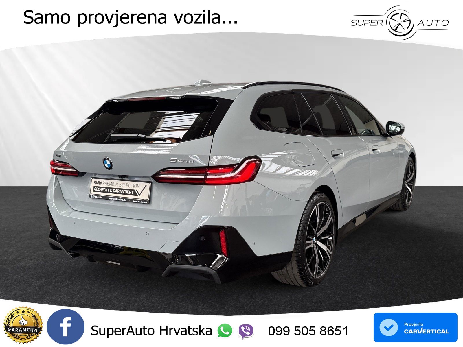 BMW 540d Touring (303 KS) xDrive Steptronic M Sport LED+GR SJED+ACC