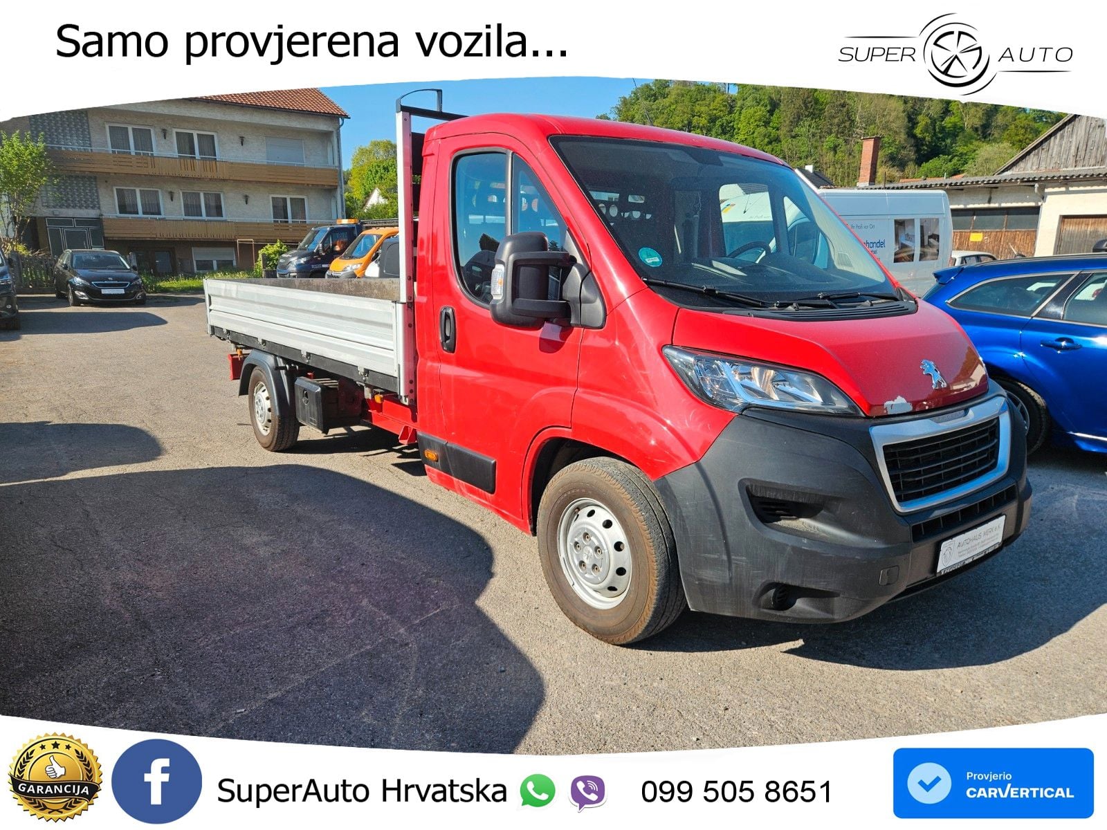 Peugeot Boxer Dreiseitenkipper HDI 160 163 KS