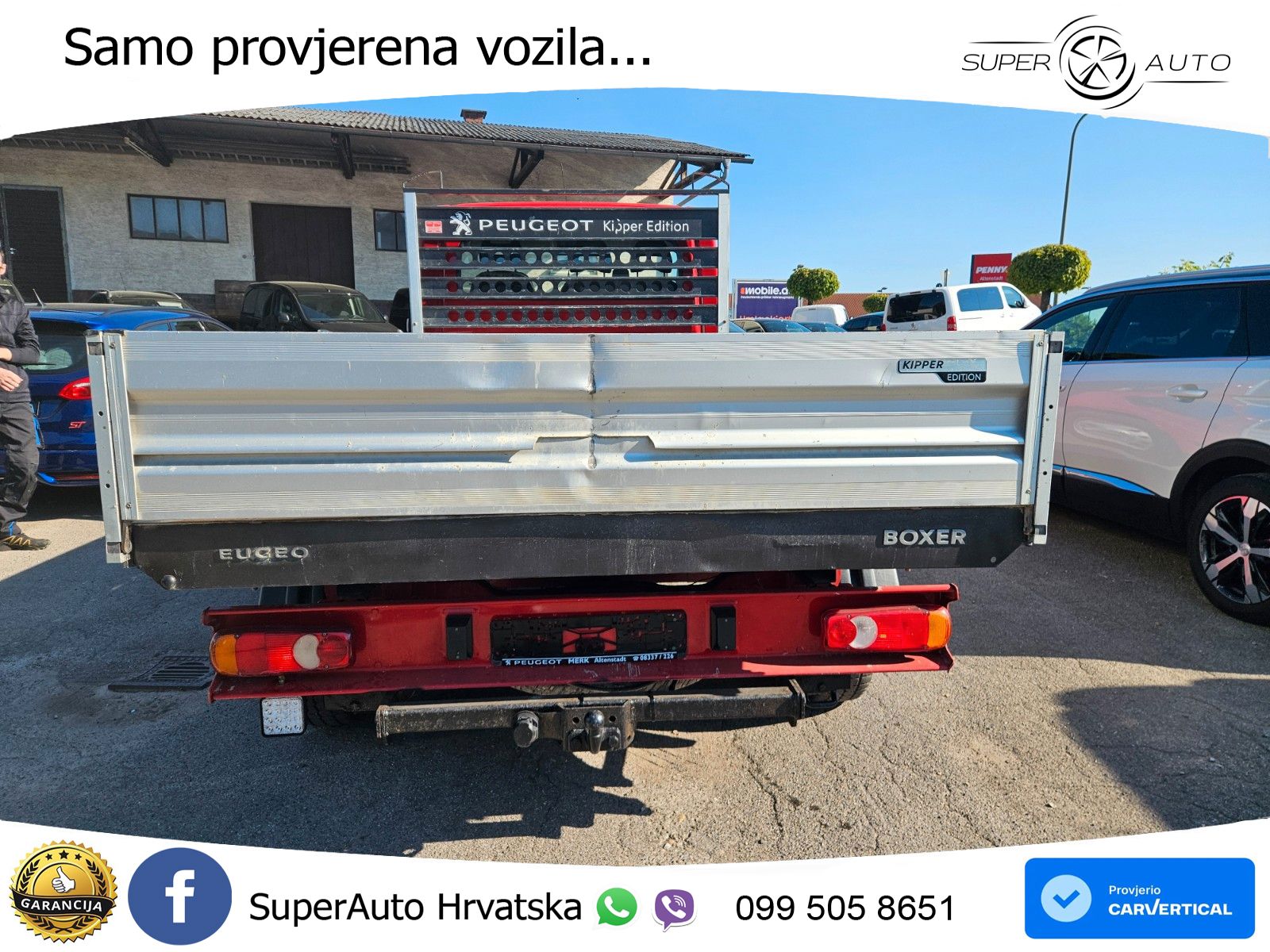 Peugeot Boxer Dreiseitenkipper HDI 160 163 KS