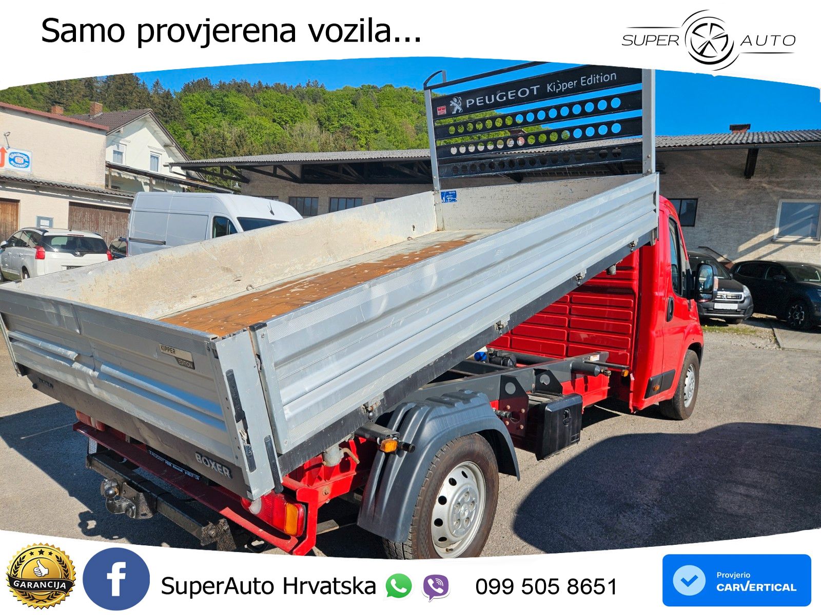 Peugeot Boxer Dreiseitenkipper HDI 160 163 KS