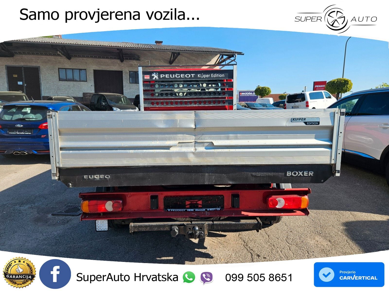 Peugeot Boxer Dreiseitenkipper HDI 160 163 KS