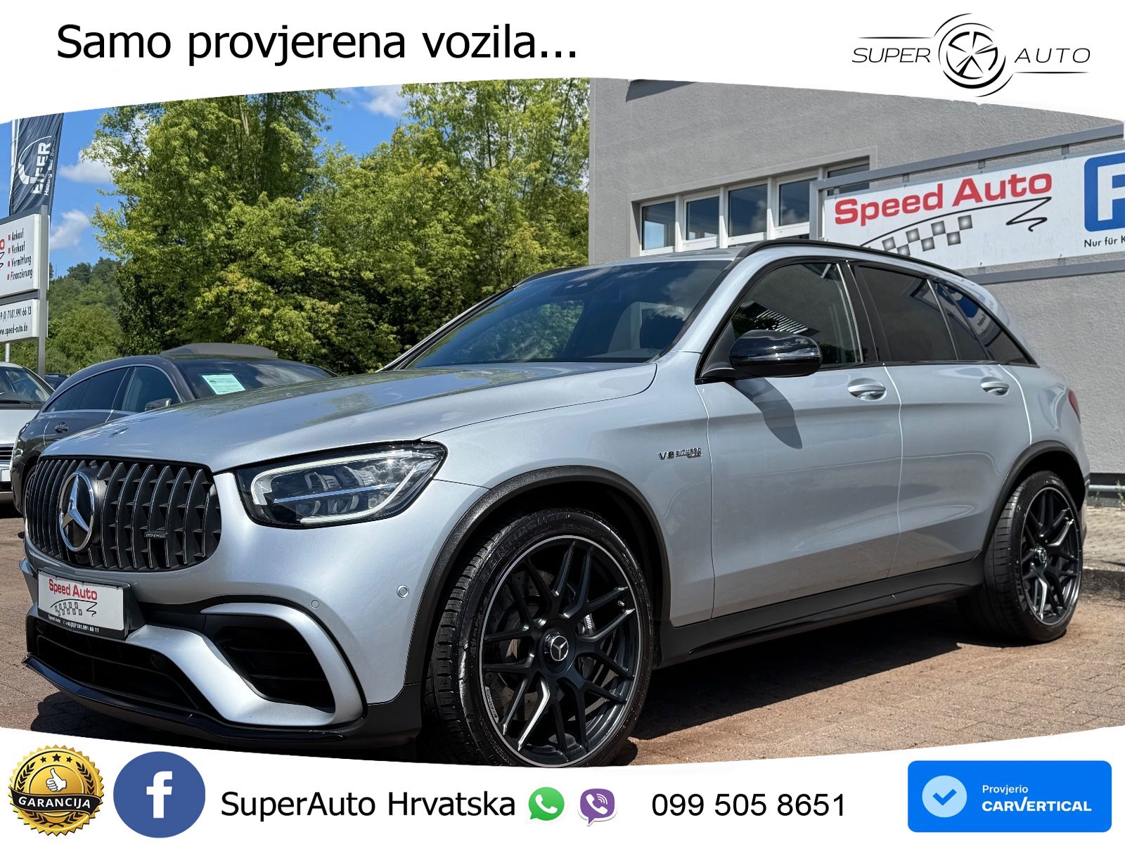 Mercedes AMG GLC 63 V8 (476 KS) 4MATIC+ MCT
