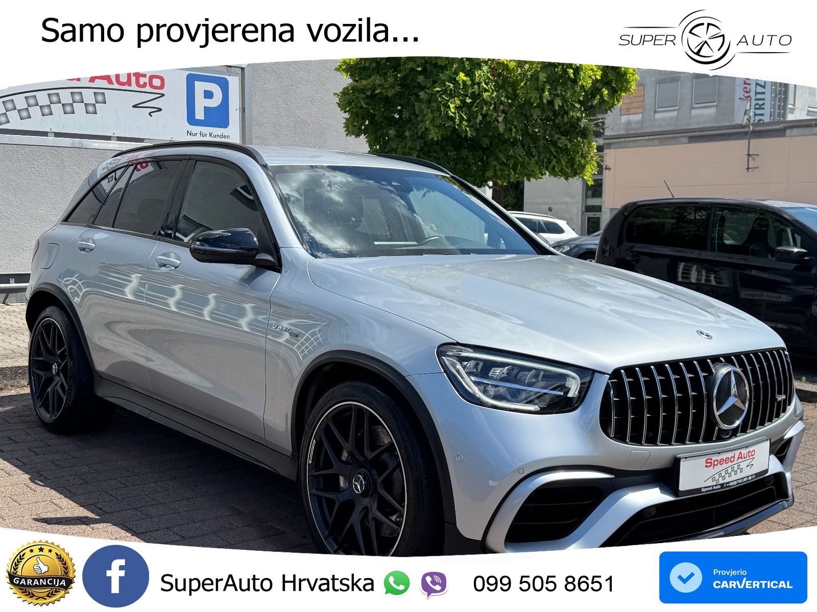 Mercedes AMG GLC 63 V8 (476 KS) 4MATIC+ MCT
