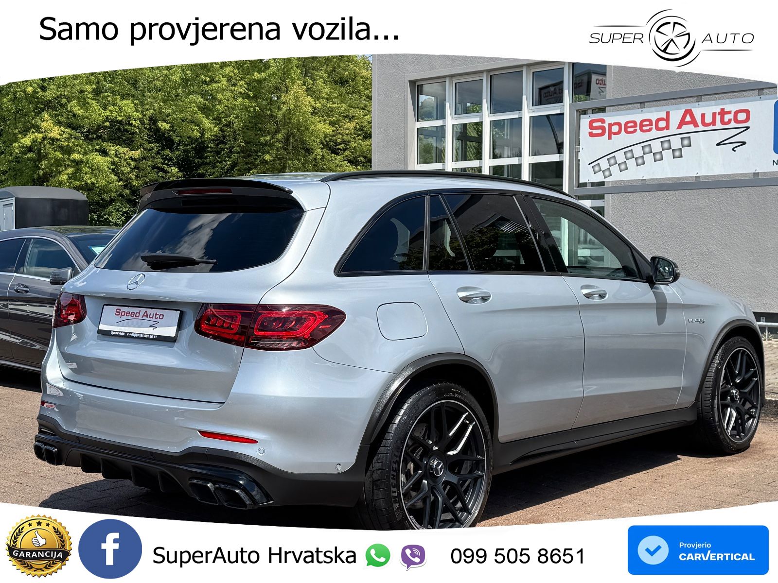 Mercedes AMG GLC 63 V8 (476 KS) 4MATIC+ MCT
