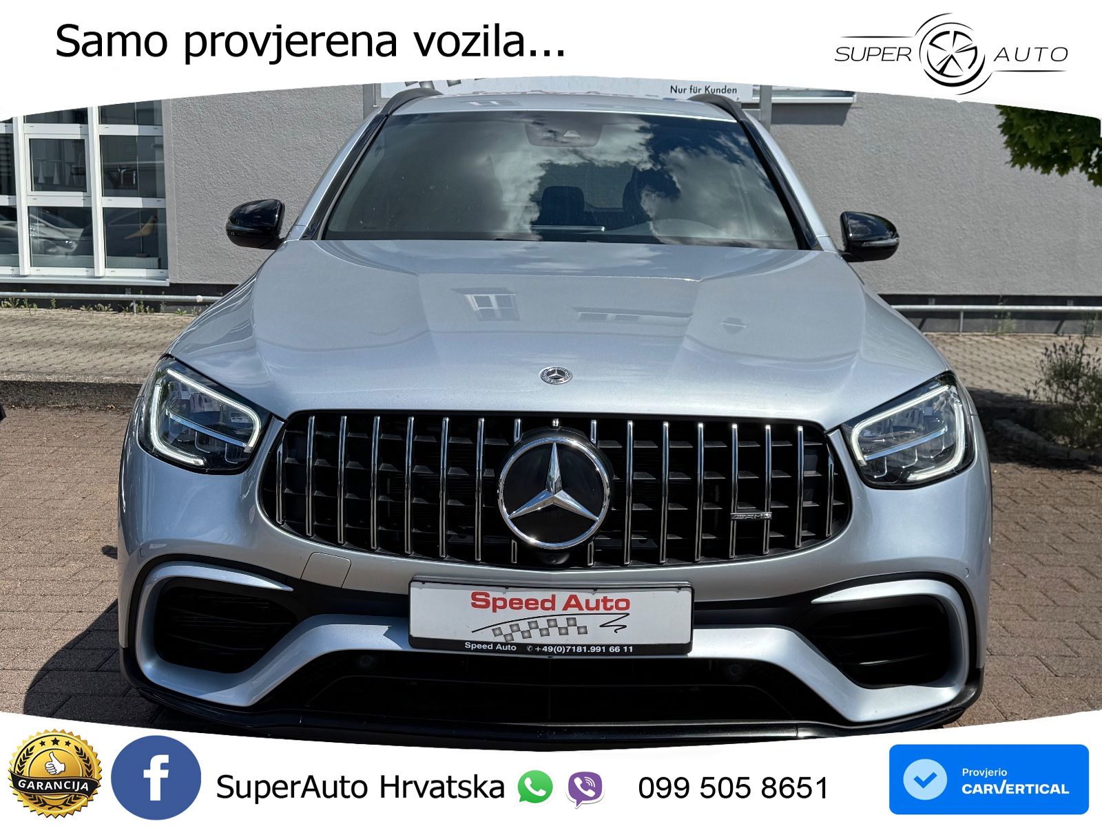 Mercedes AMG GLC 63 V8 (476 KS) 4MATIC+ MCT