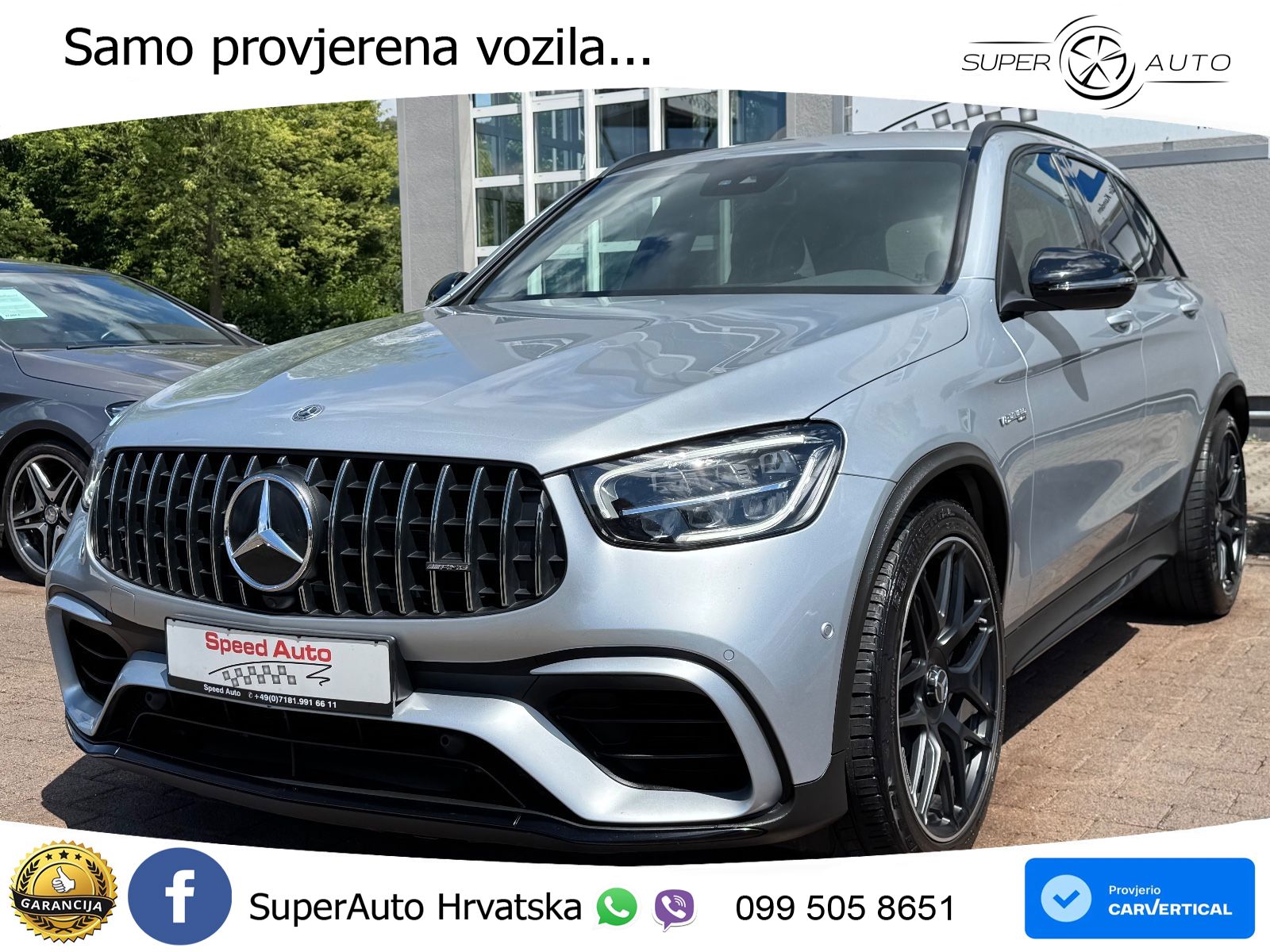 Mercedes AMG GLC 63 V8 (476 KS) 4MATIC+ MCT