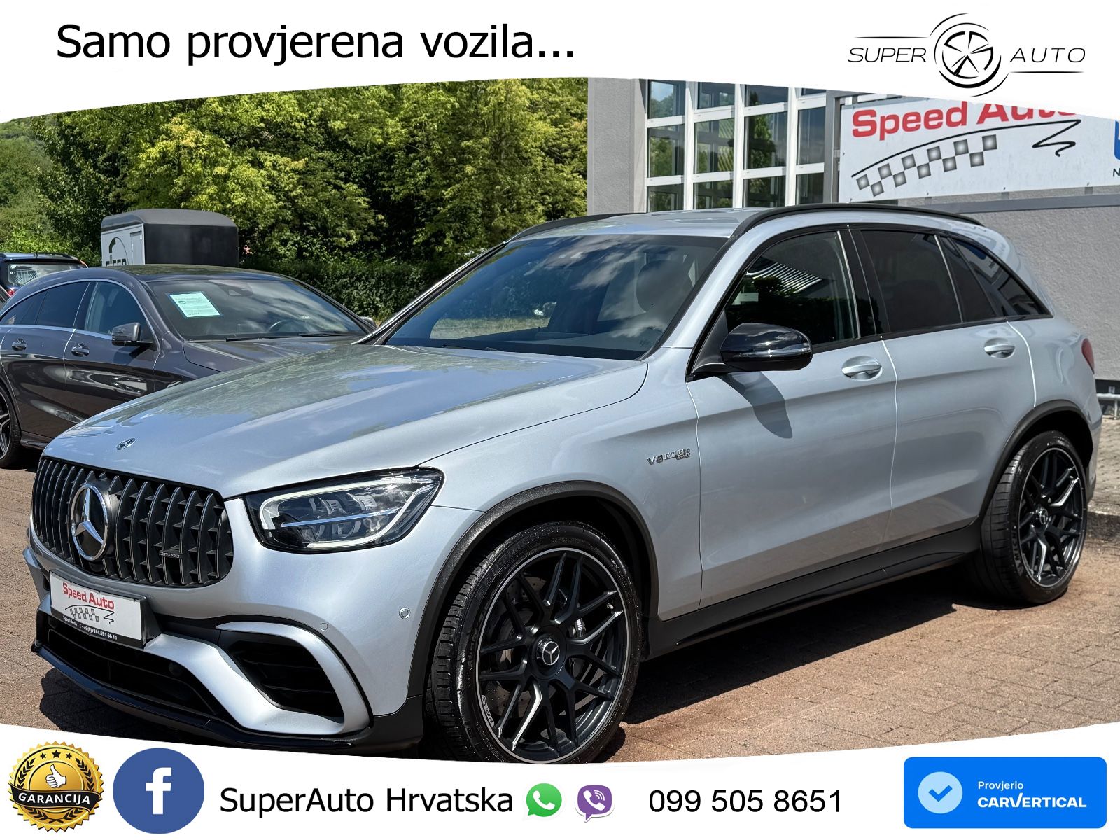 Mercedes AMG GLC 63 V8 (476 KS) 4MATIC+ MCT