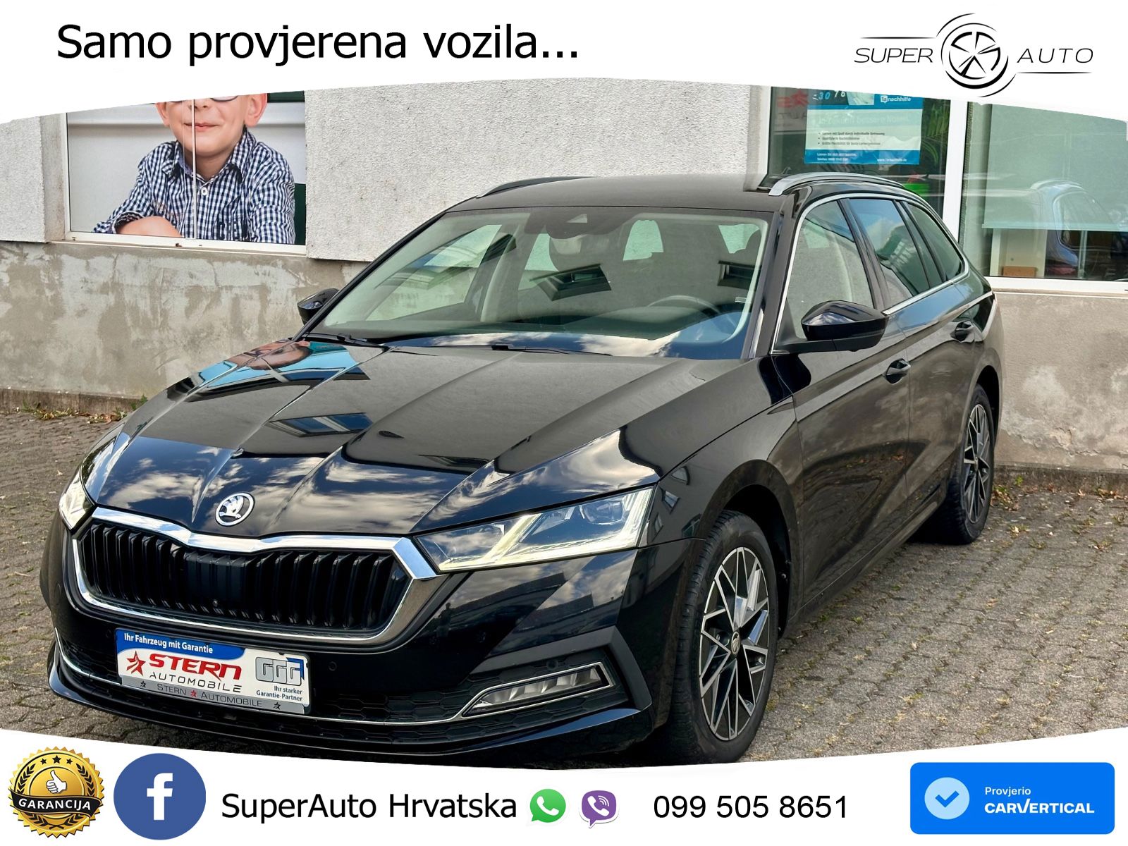 Škoda Octavia Combi 2.0 TDI (150 KS) DSG LED+GR SJED+ACC