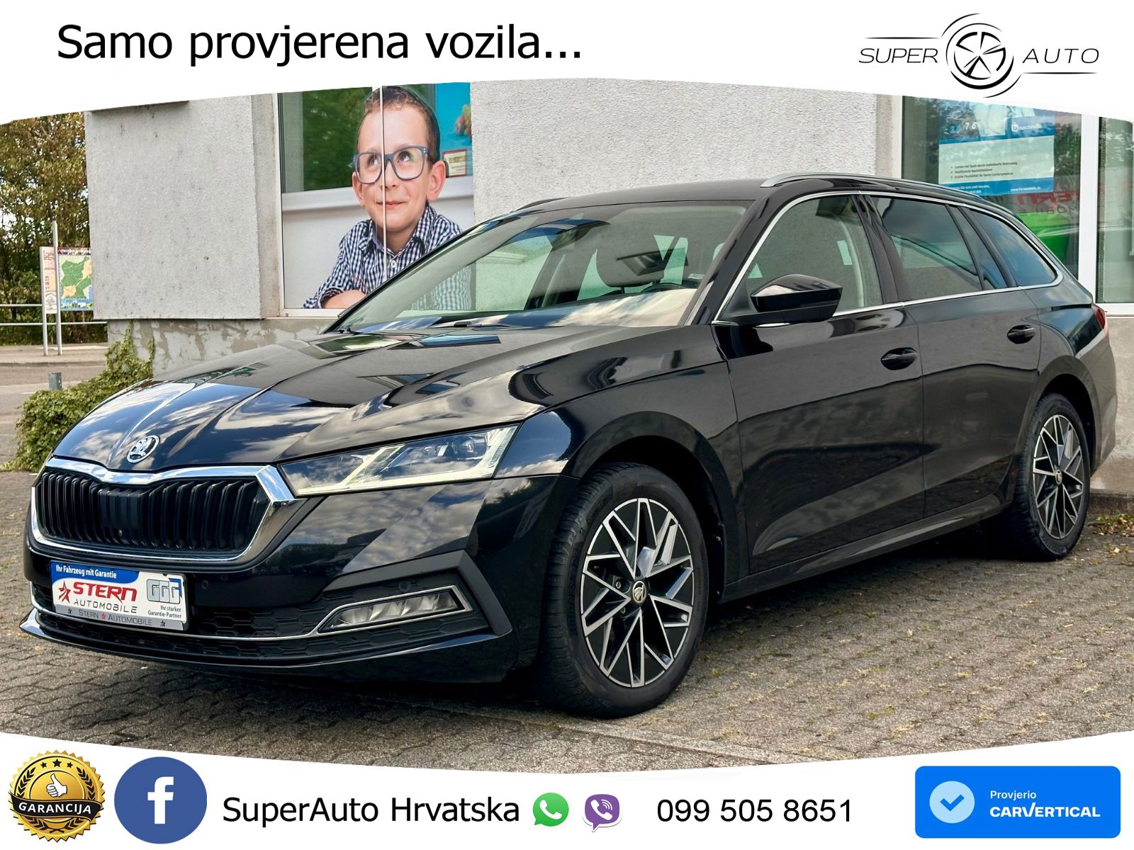 Škoda Octavia Combi 2.0 TDI (150 KS) DSG LED+GR SJED+ACC