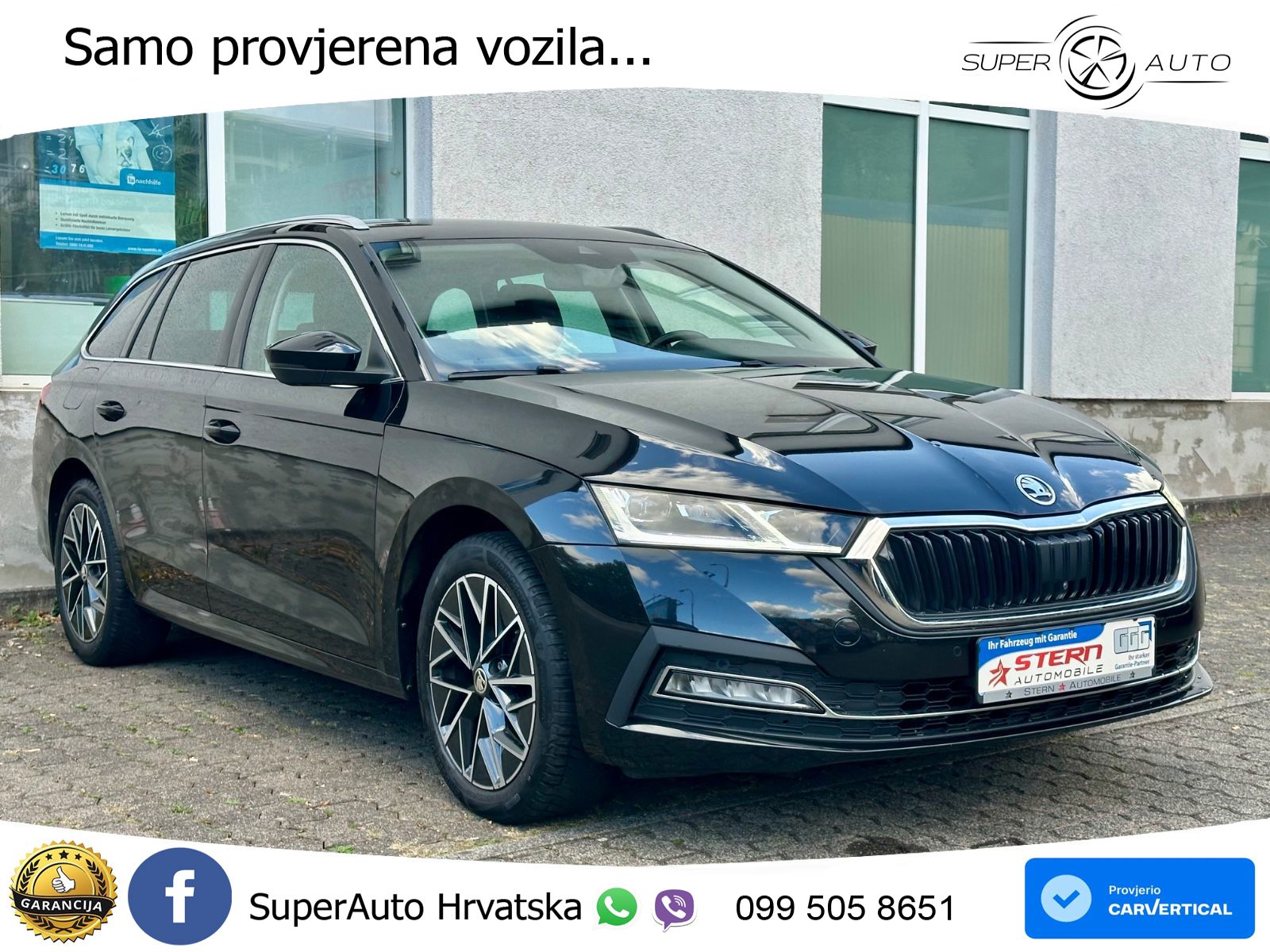 Škoda Octavia Combi 2.0 TDI (150 KS) DSG LED+GR SJED+ACC