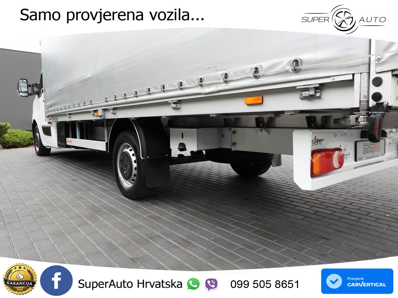 Renault MASTER PRITSCHE PLANE 10 PALETTEN TEMPOMAT LED 165 KS